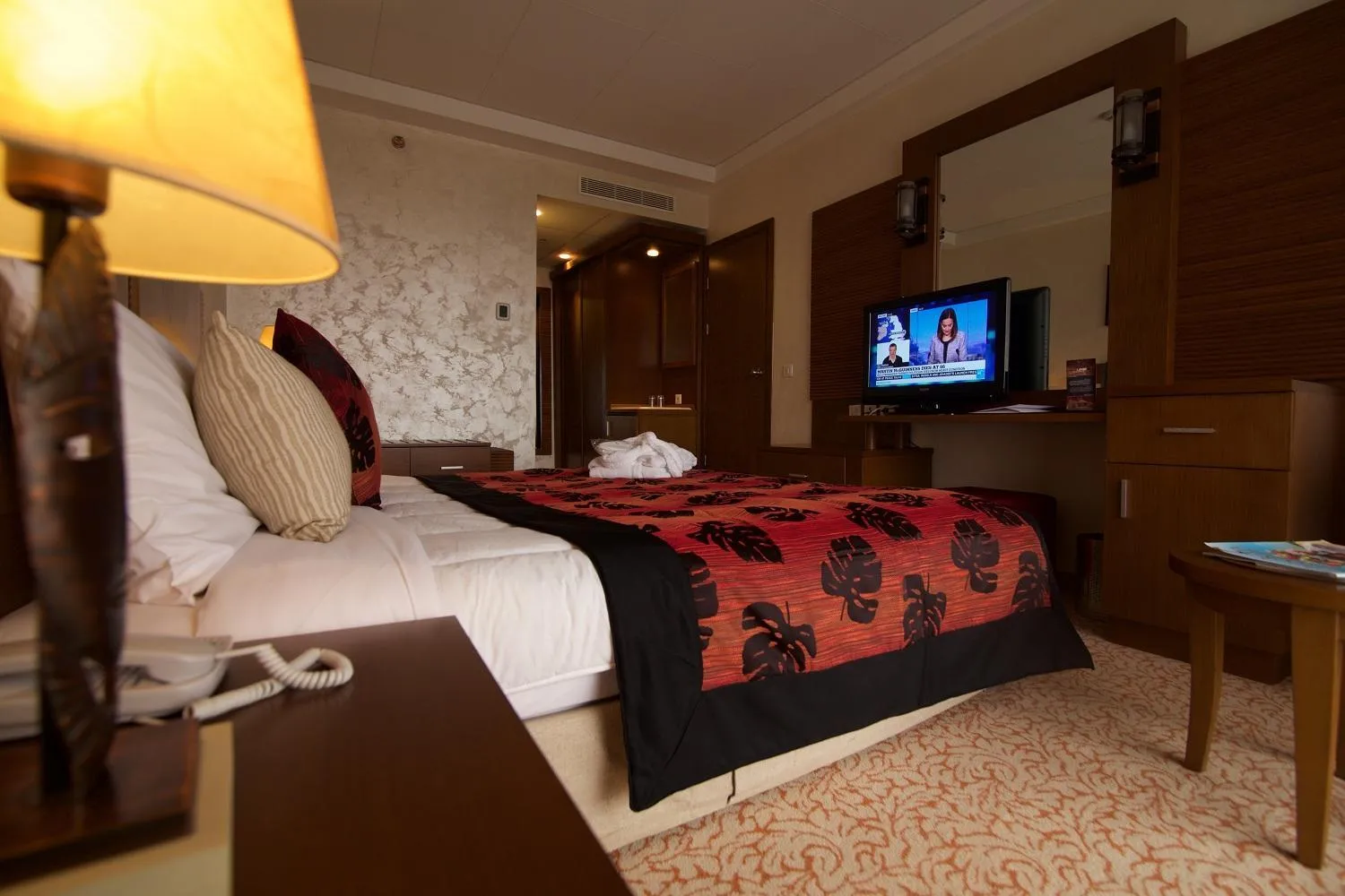 Bed in Hala Hotel & Aqua Park