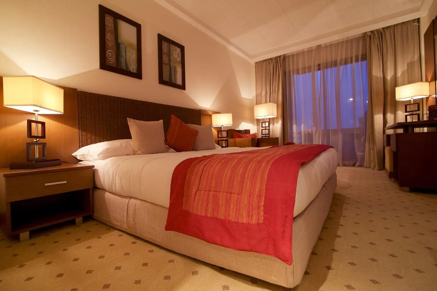 Bed in Hala Hotel & Aqua Park