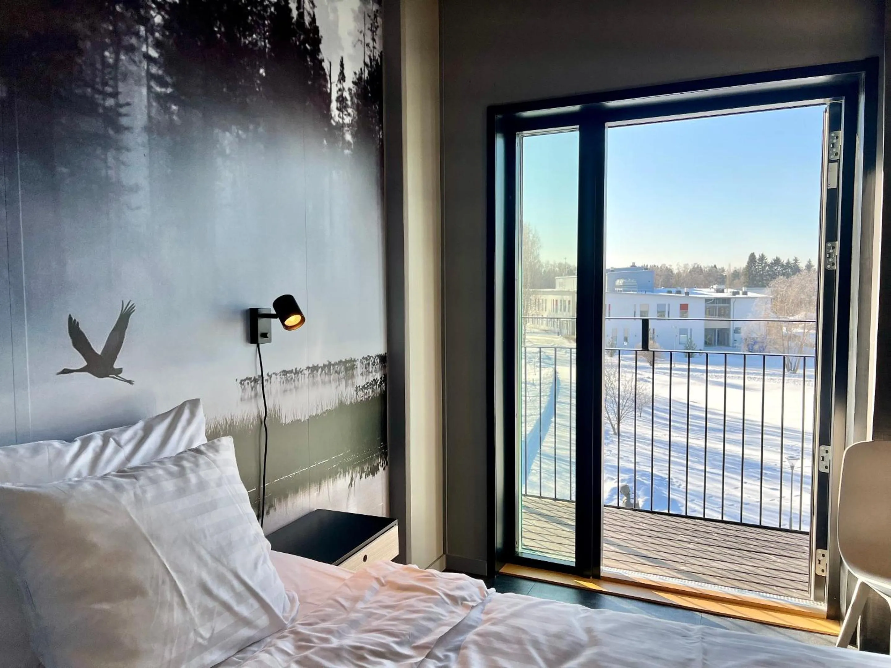 Bed in Park Hotel Liminka