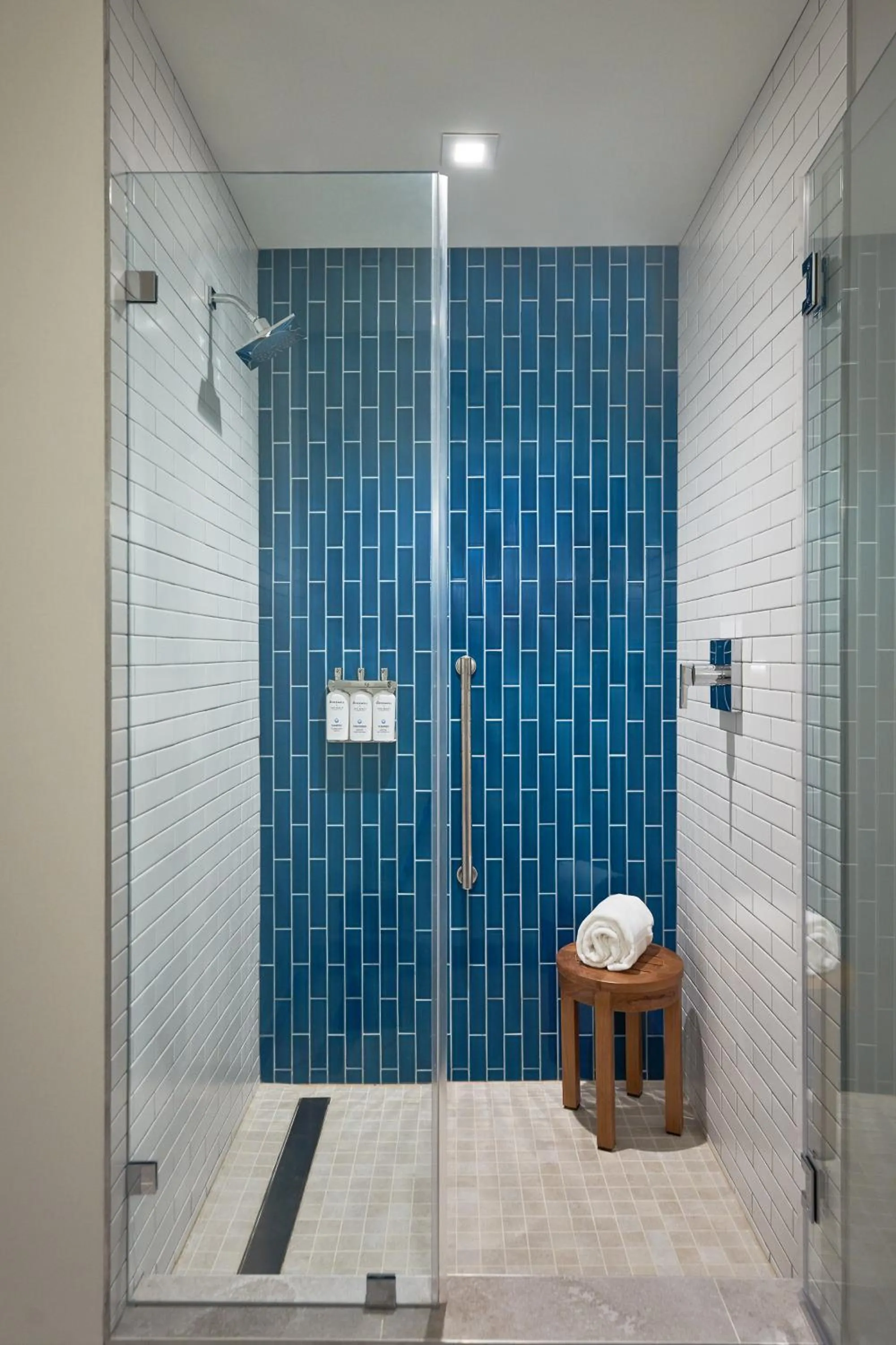 Shower in The Ameswell Hotel