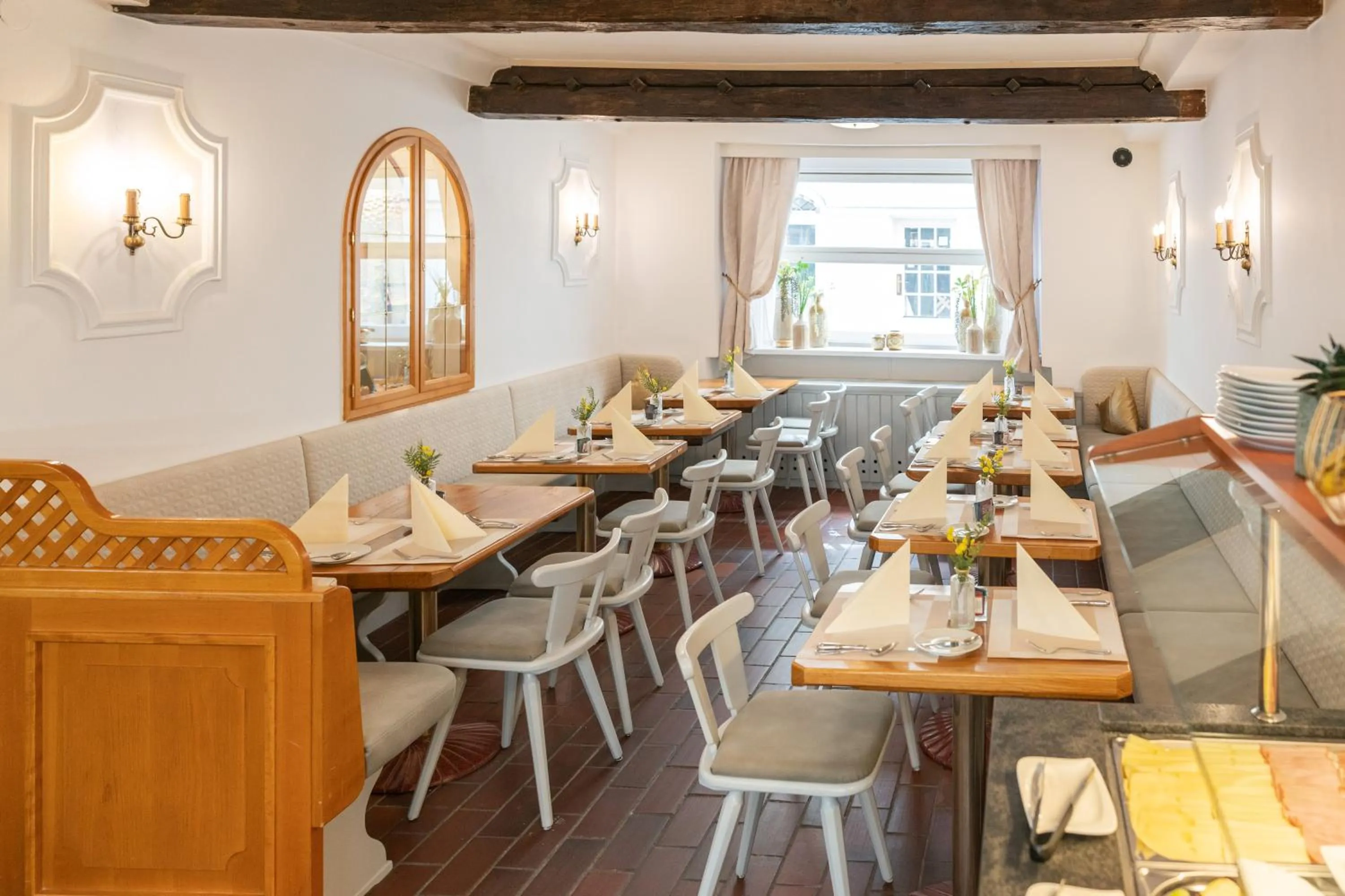 Restaurant/places to eat in Cityhotel Trumer Stube