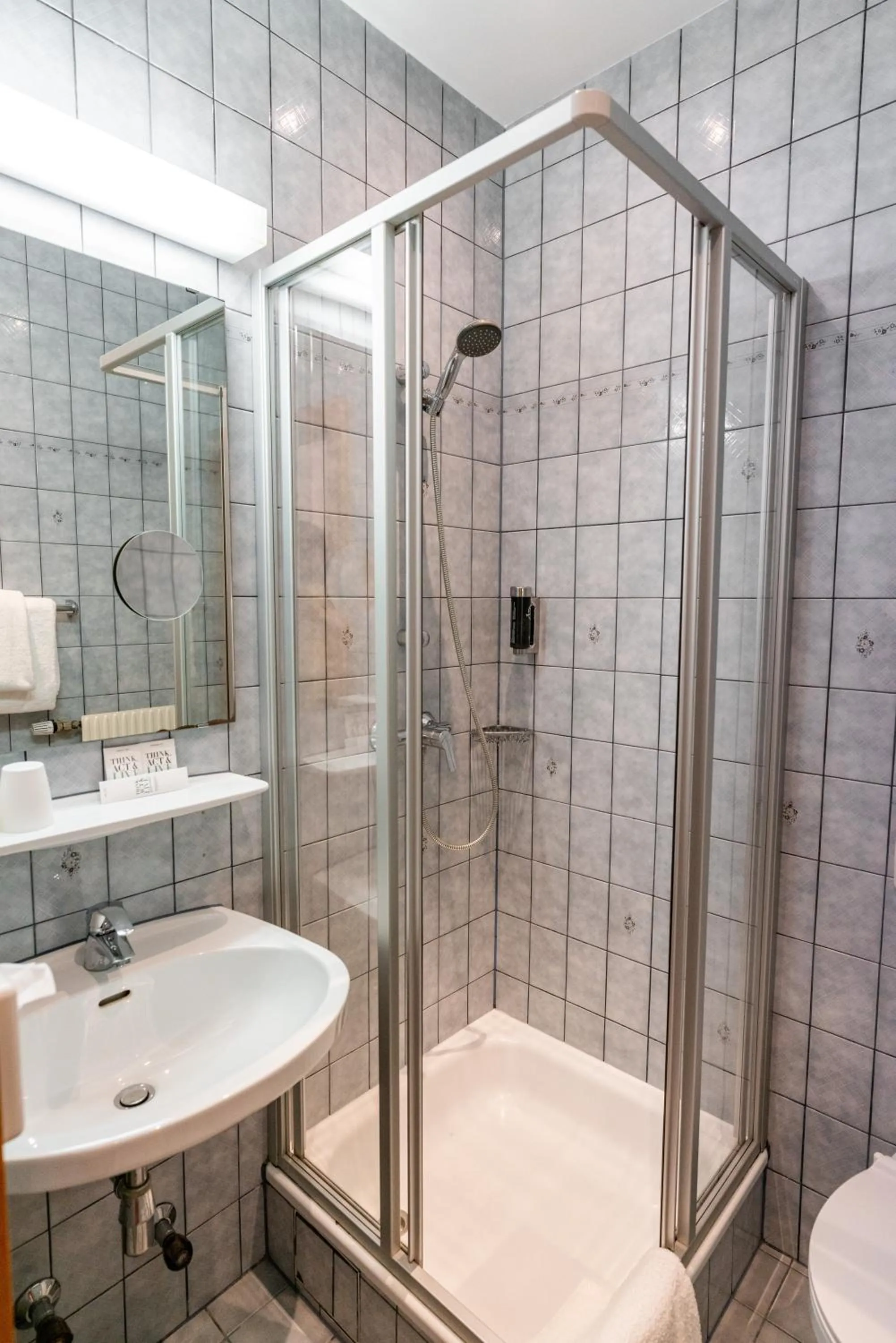 Bathroom in Cityhotel Trumer Stube