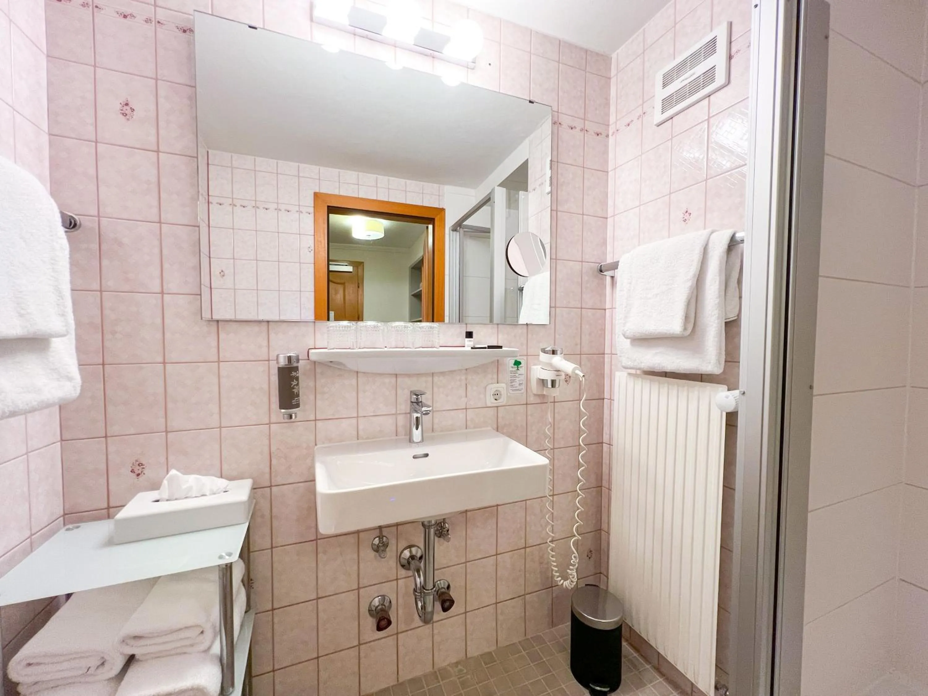 Bathroom in Cityhotel Trumer Stube