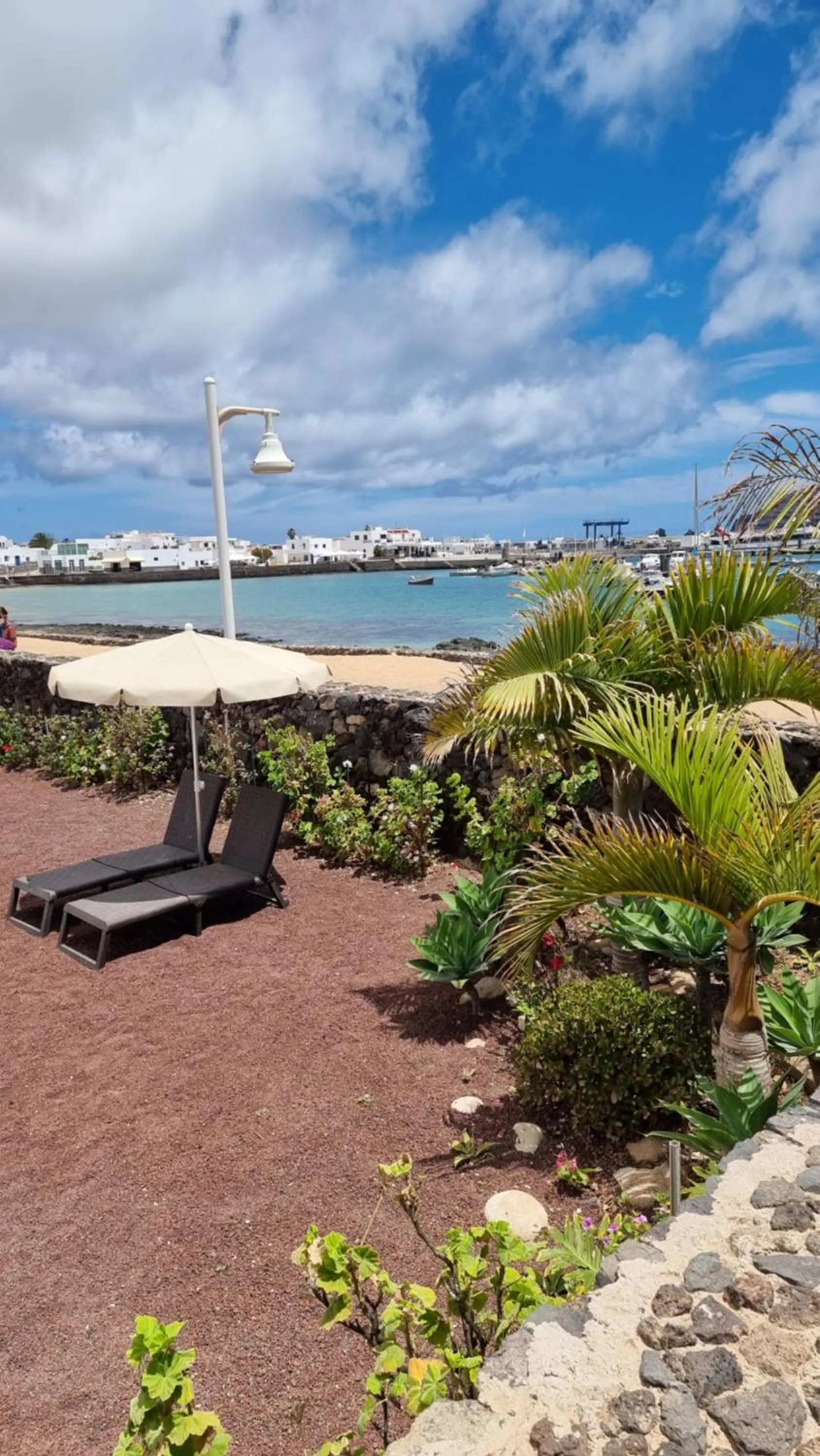 Garden in Caléndula Beach 1ºLinea mar