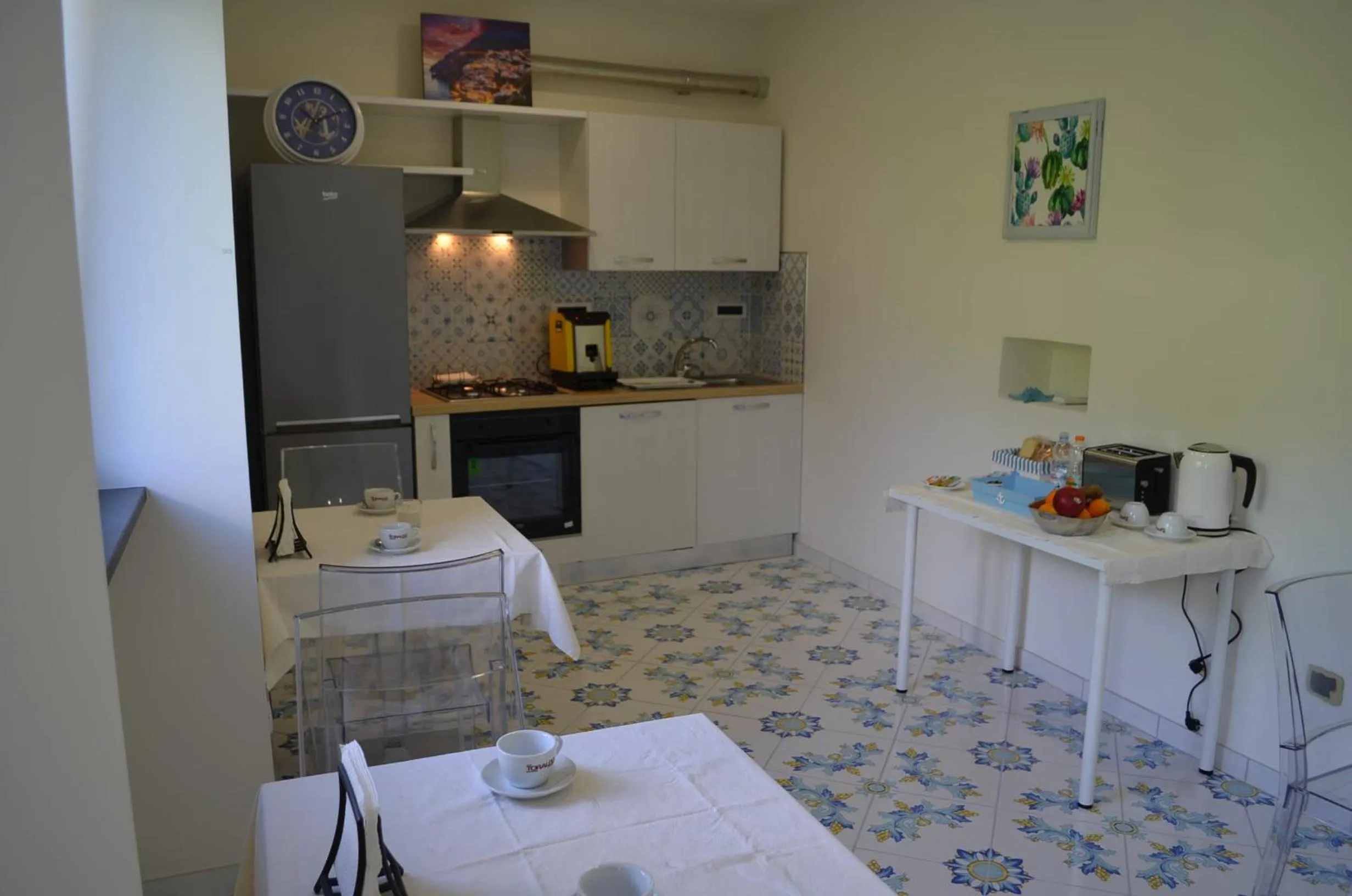 Kitchen or kitchenette in B&B il vetraio