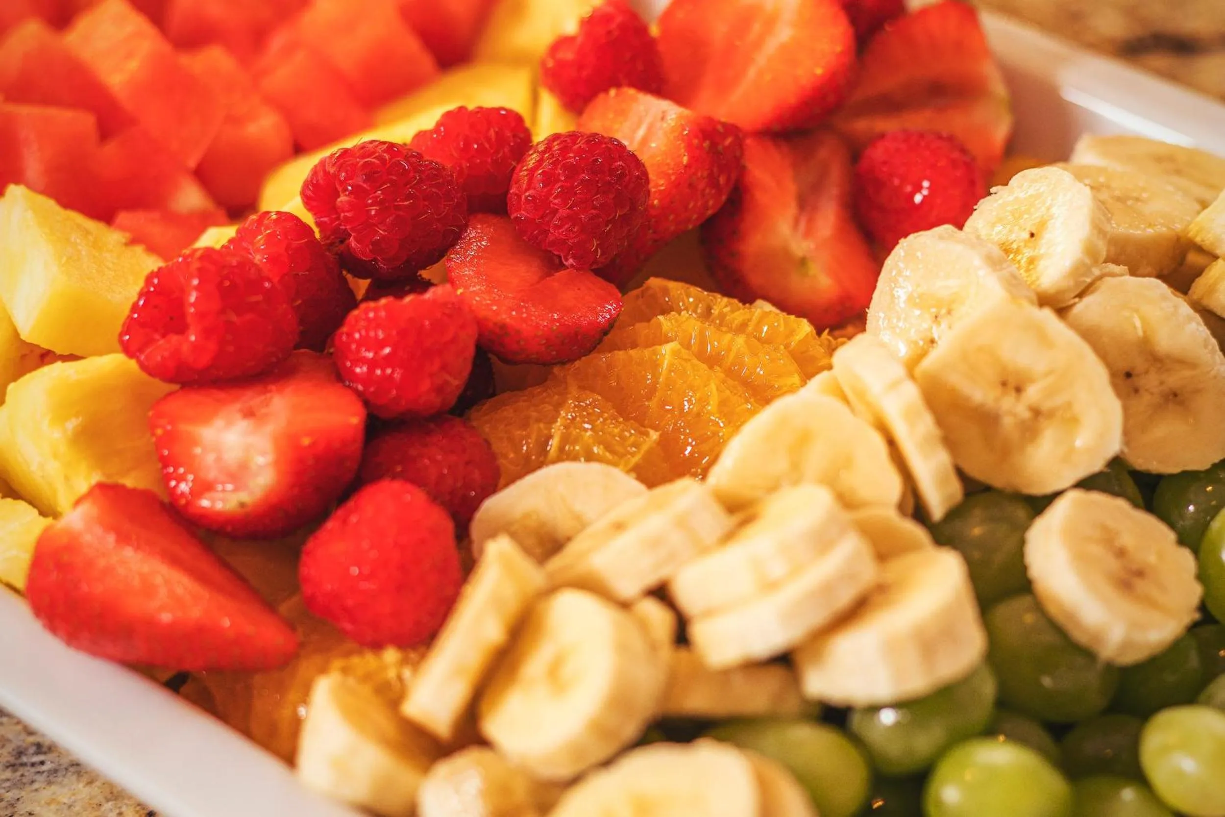 Buffet breakfast in Hotel Amberger Hof