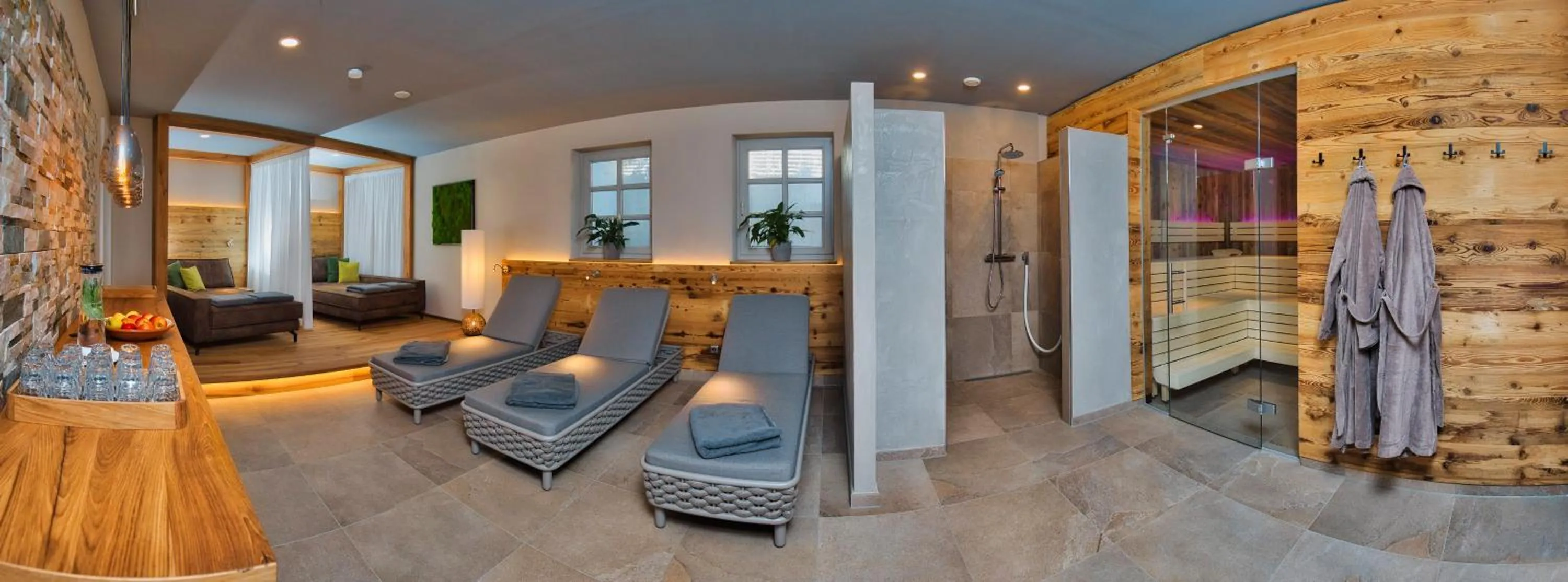 Sauna in Hotel Amberger Hof