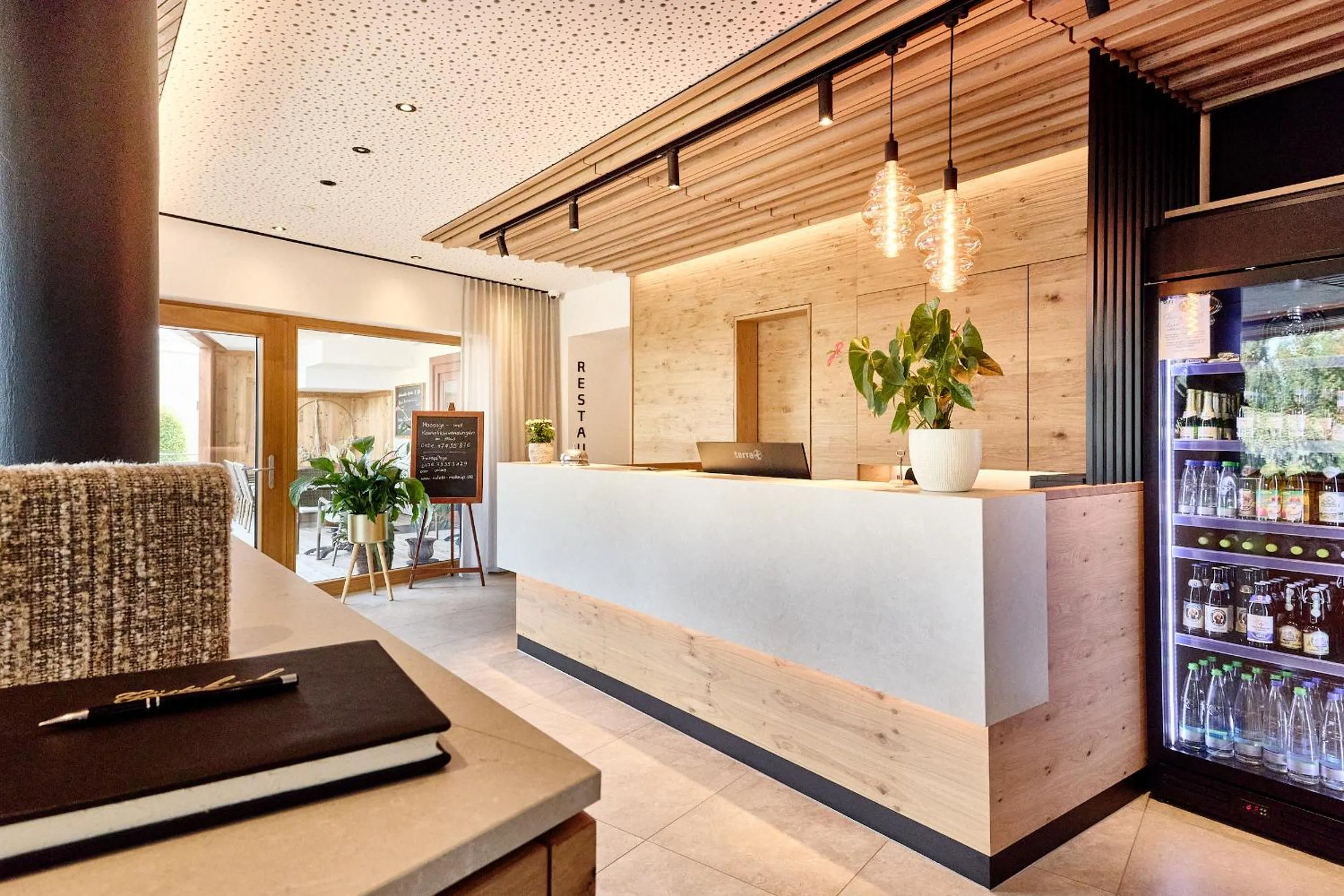 Lobby or reception in Hotel Amberger Hof