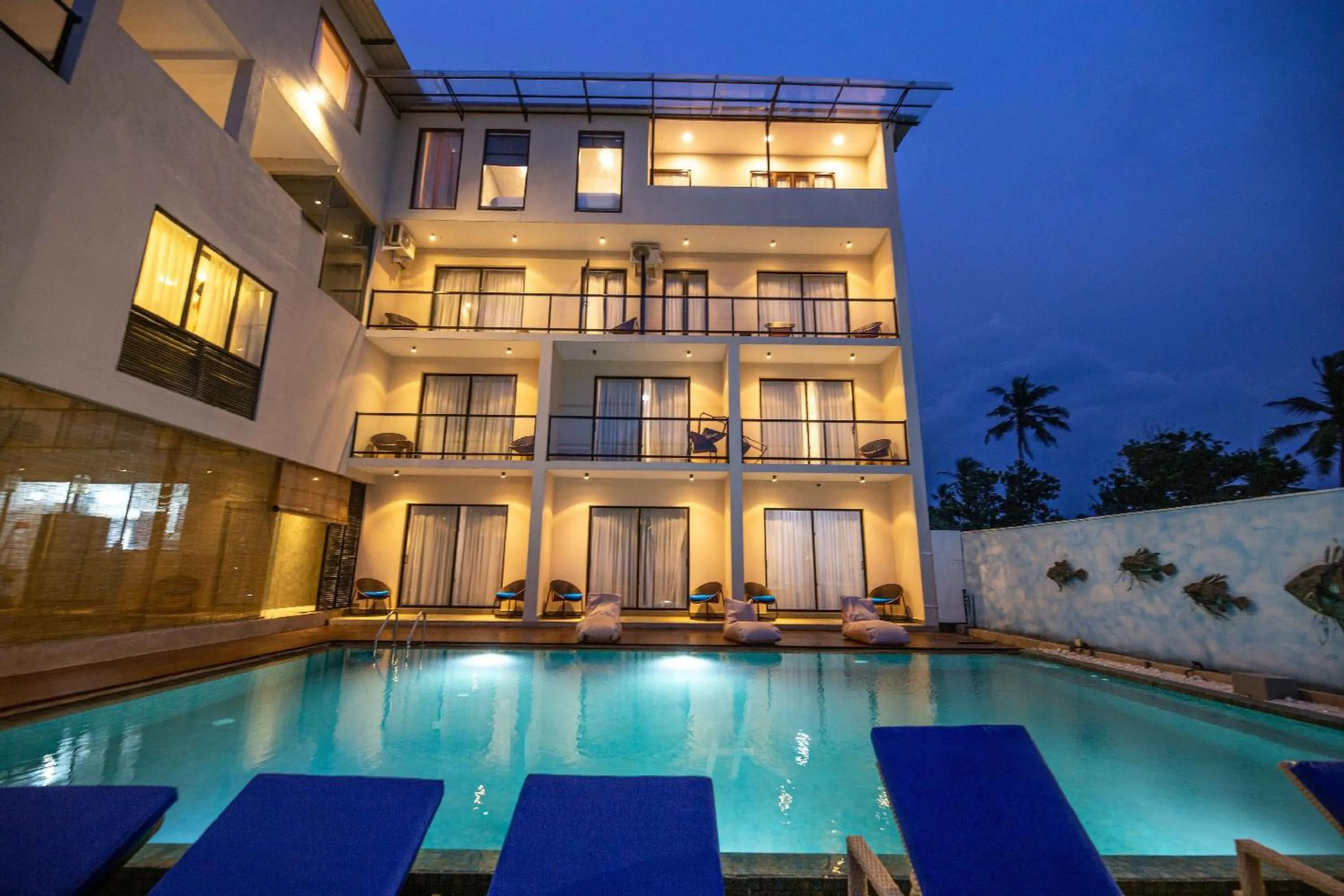 Swimming pool in Beach & Bliss Mirissa