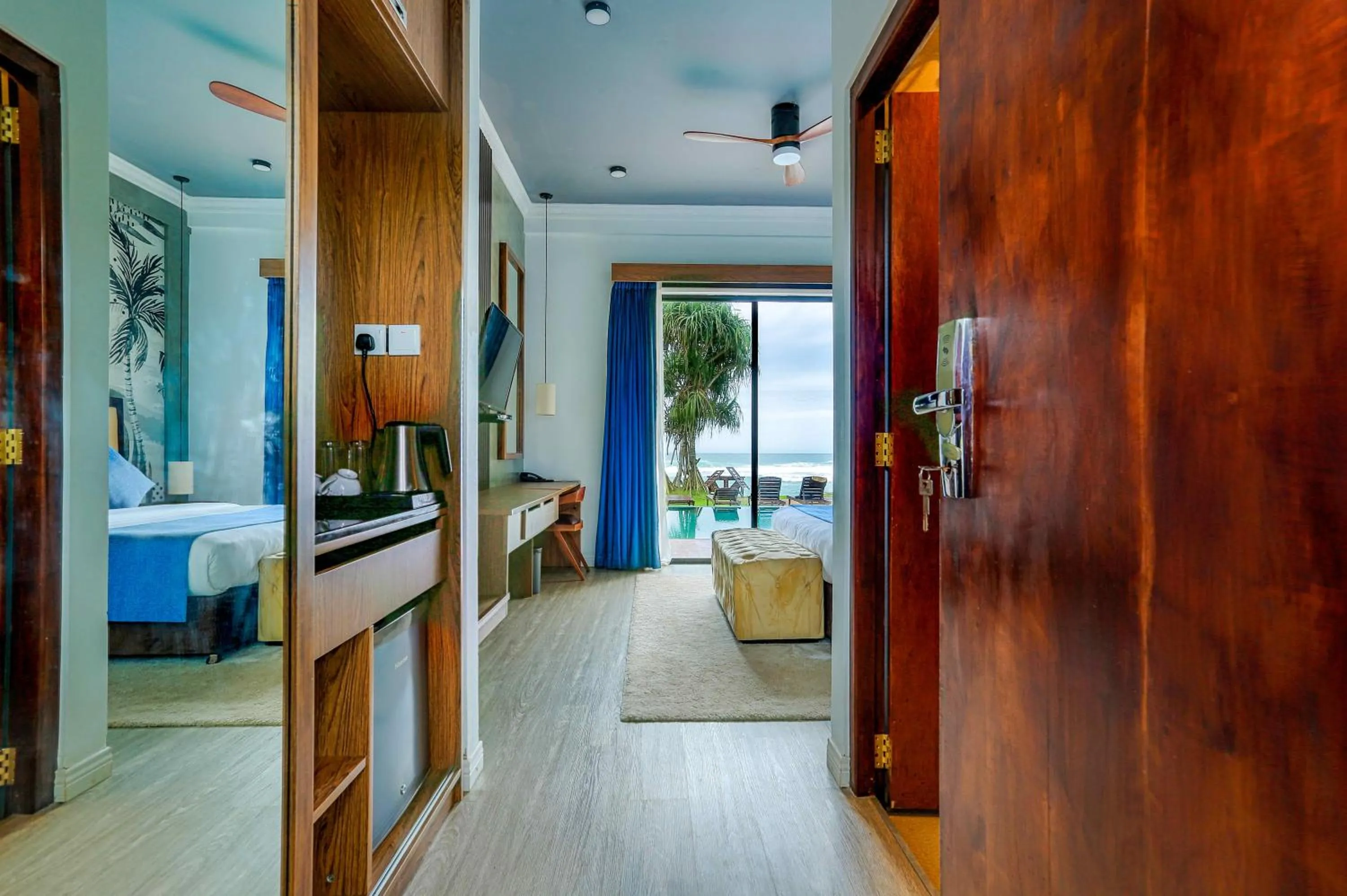 Bedroom, Bed in Beach & Bliss Mirissa