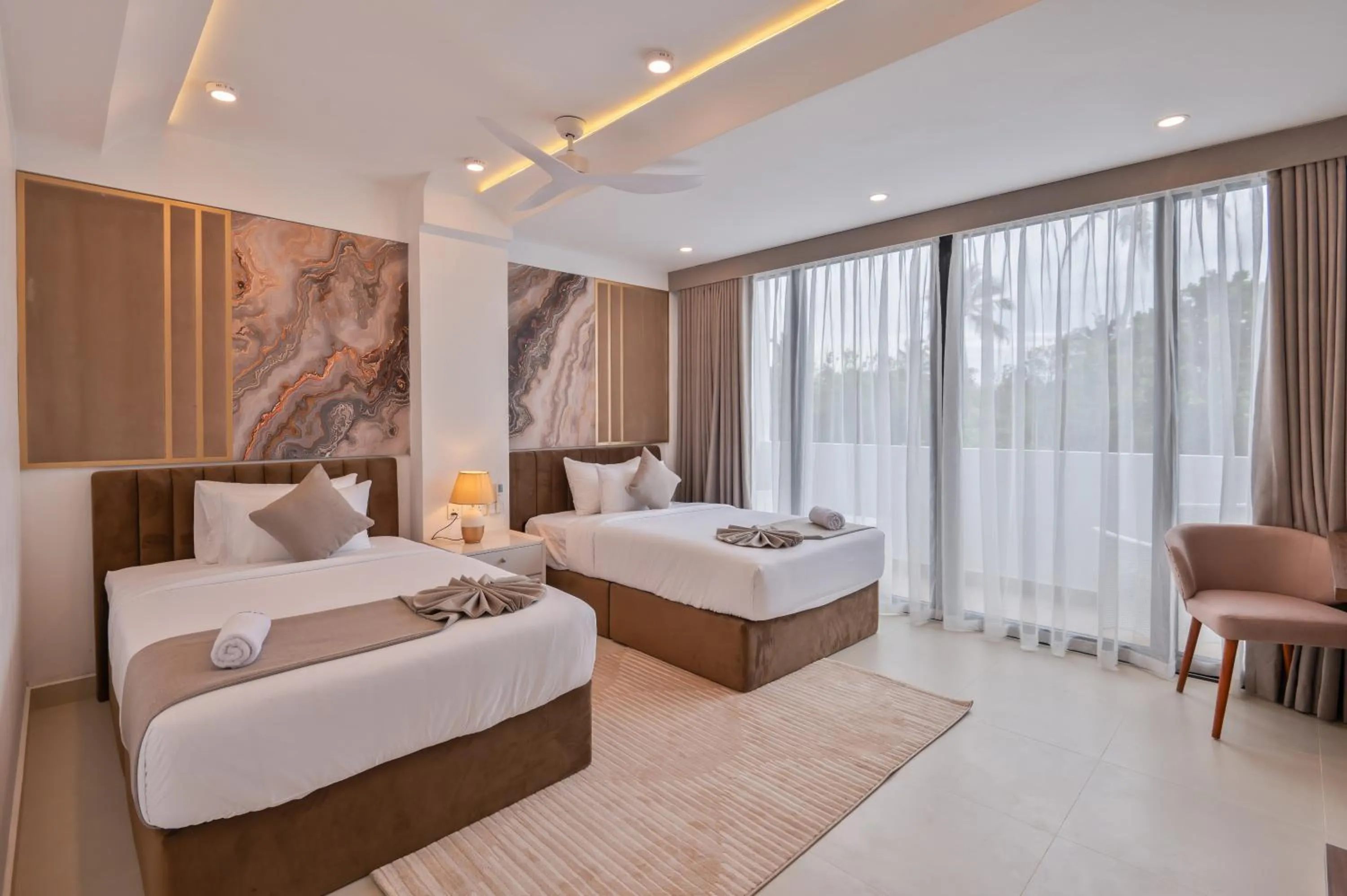 Bed in Beach & Bliss Mirissa