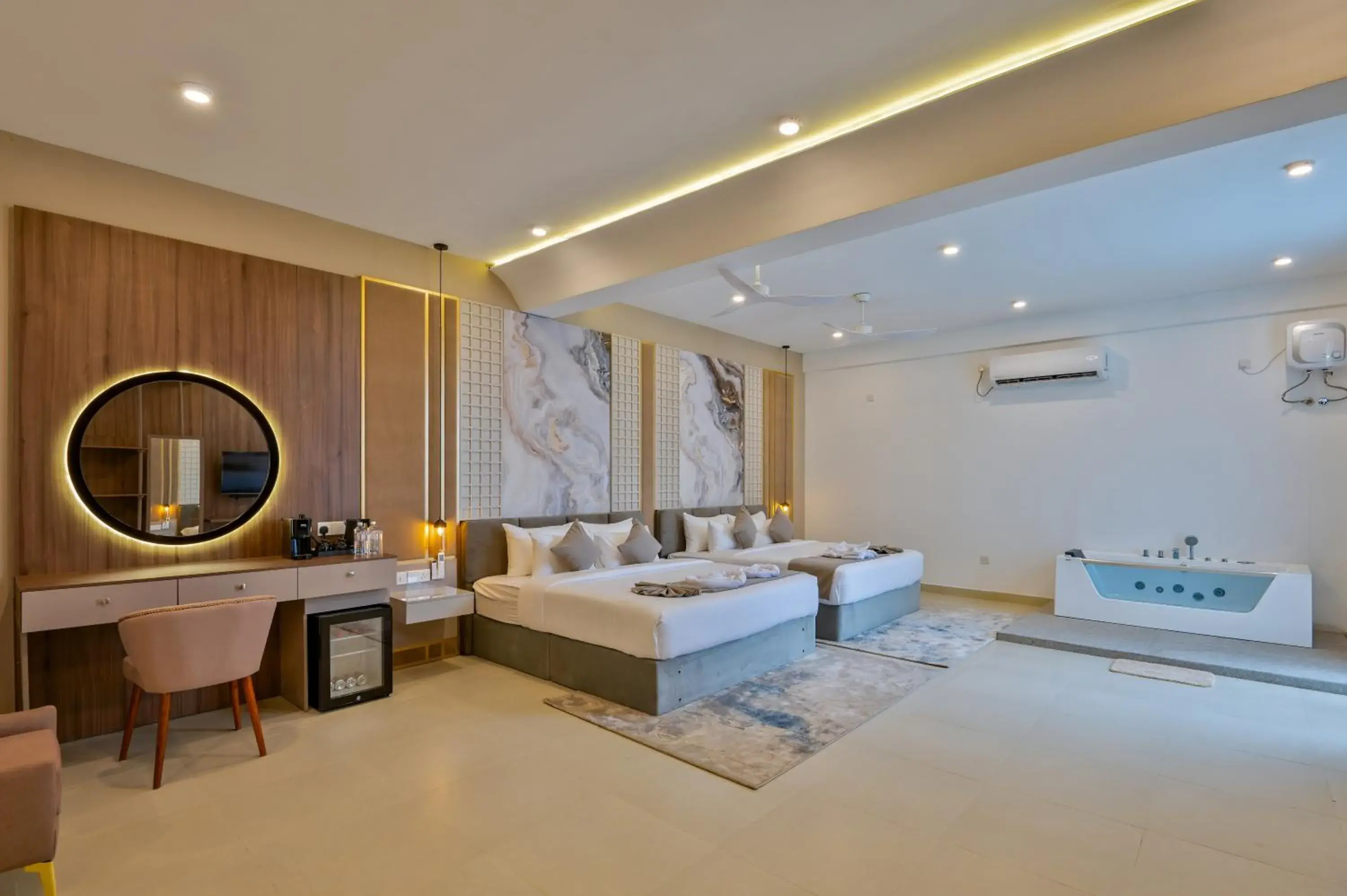 Quadruple Room with Garden View in Beach & Bliss Mirissa Quadruple Room with Garden View in Beach & Bliss Mirissa