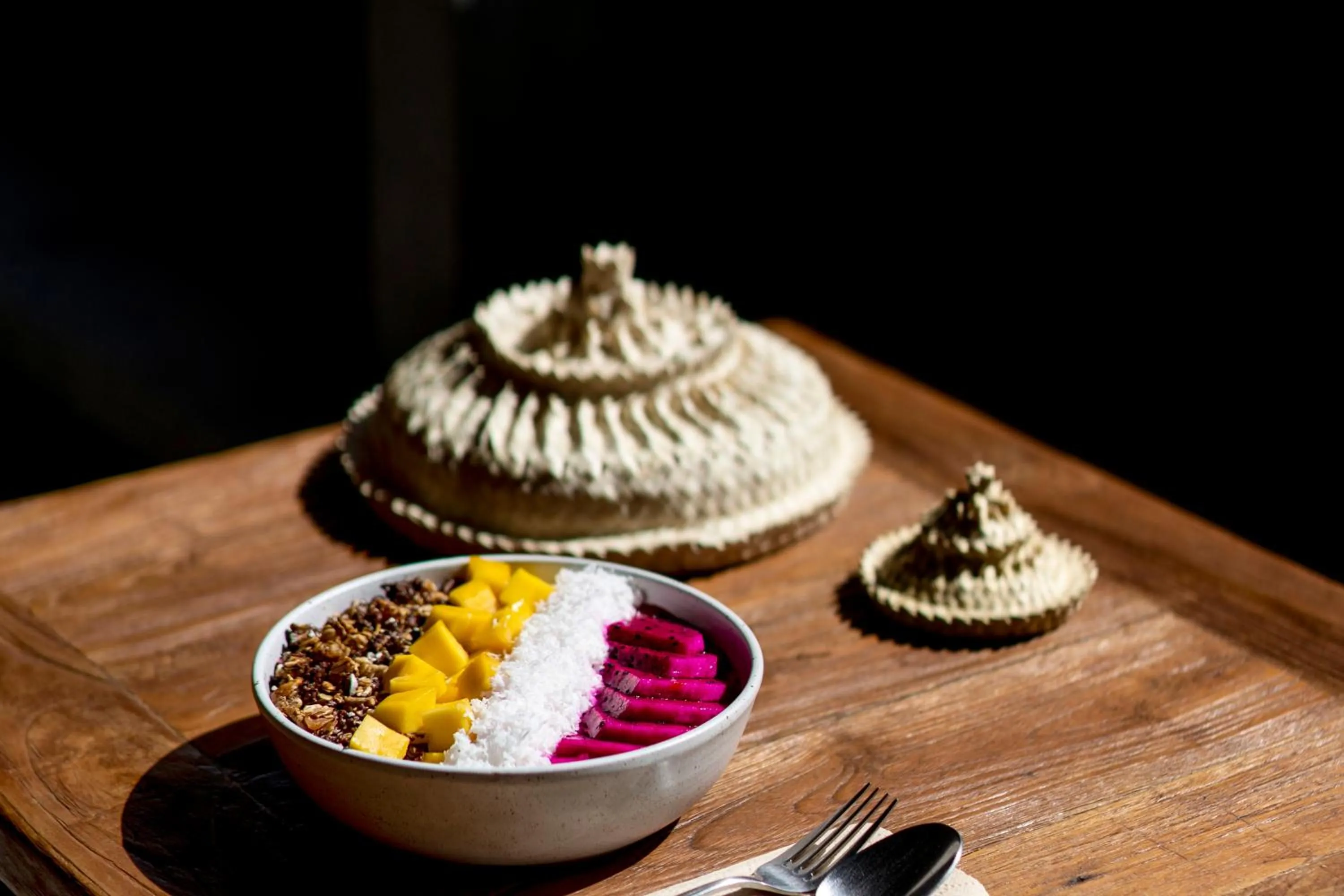 Food close-up in Blossom Eco Luxe Villas by Ekosistem