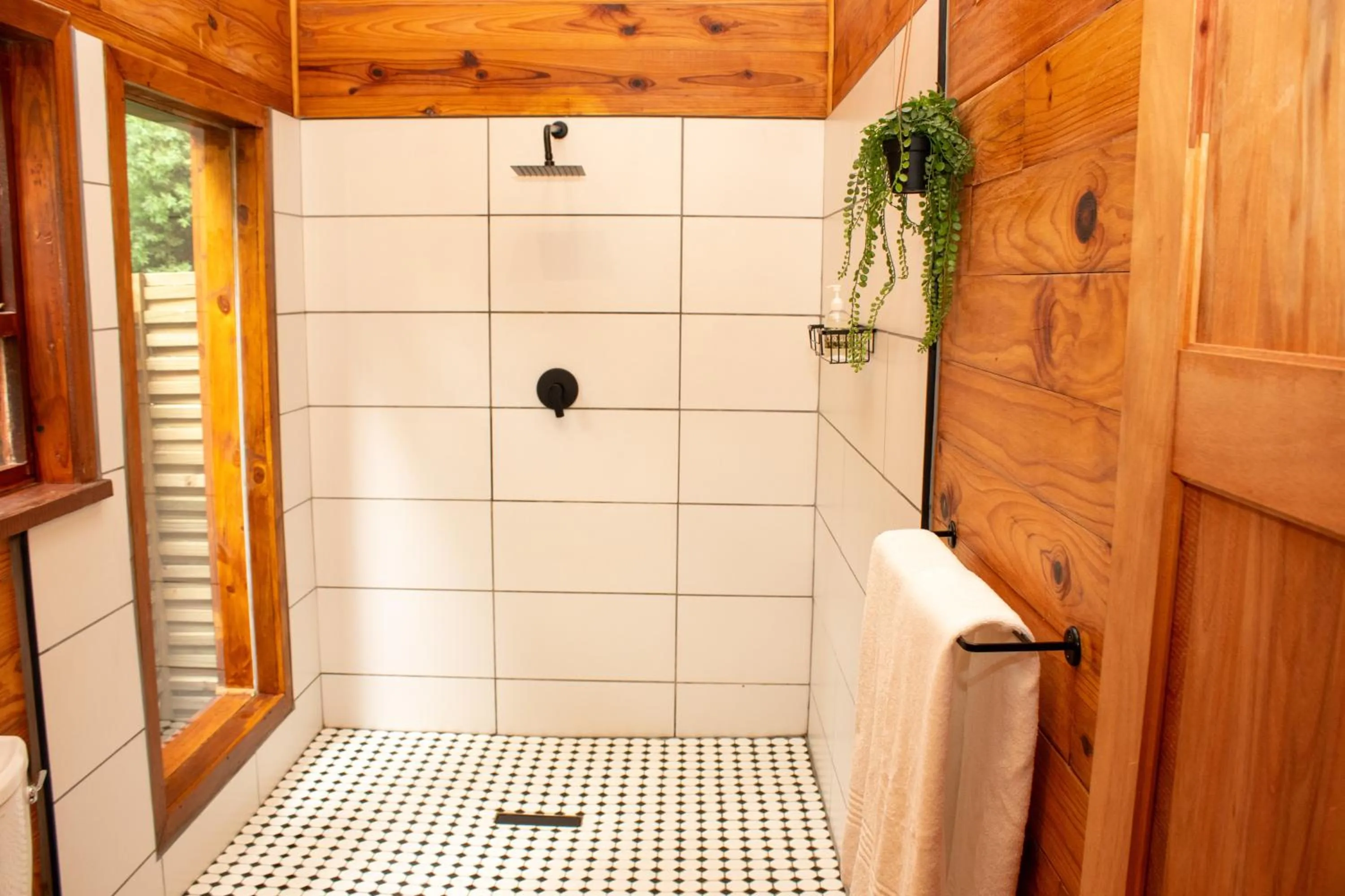 Shower in Misty Mountain Reserve