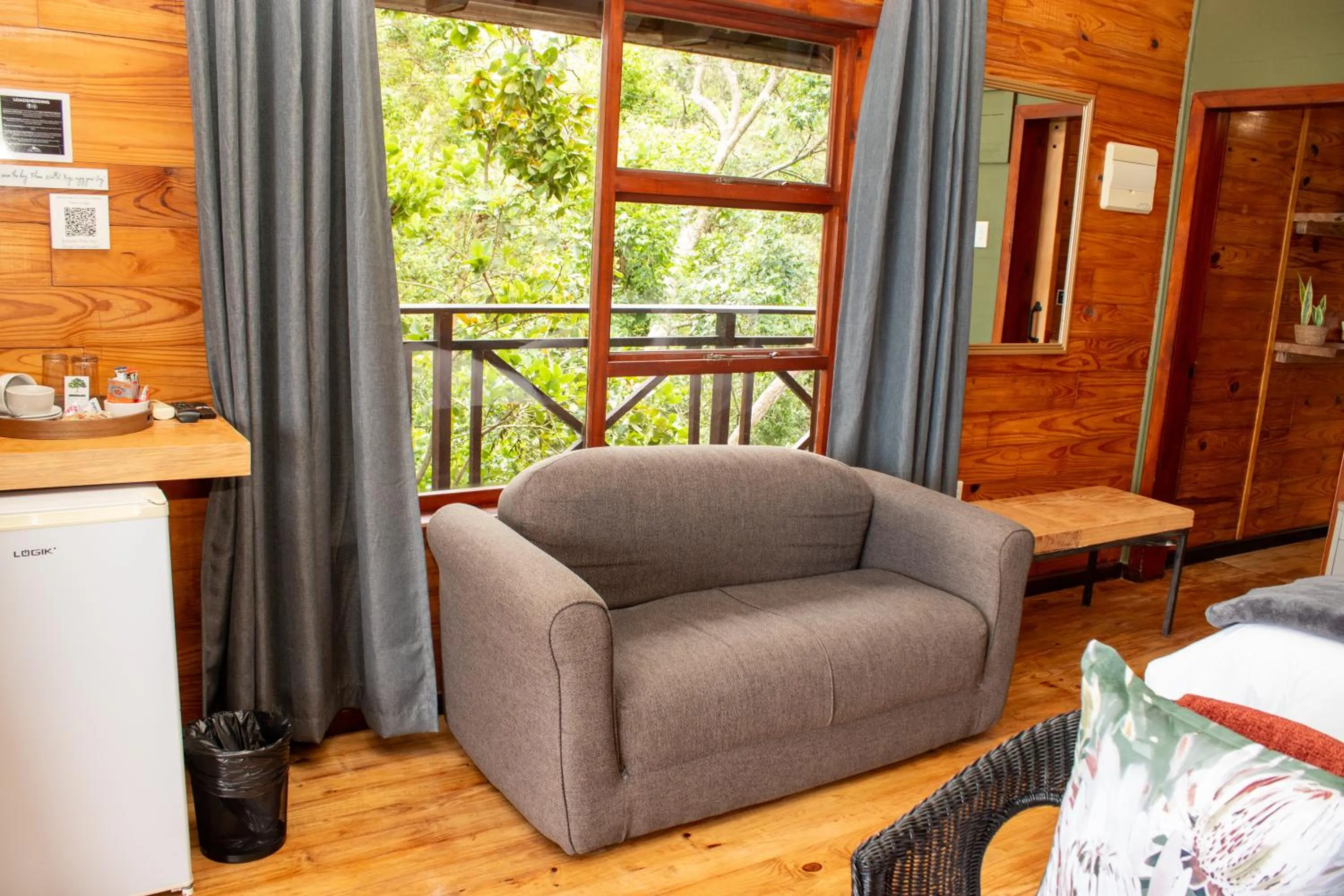 Seating area in Misty Mountain Reserve