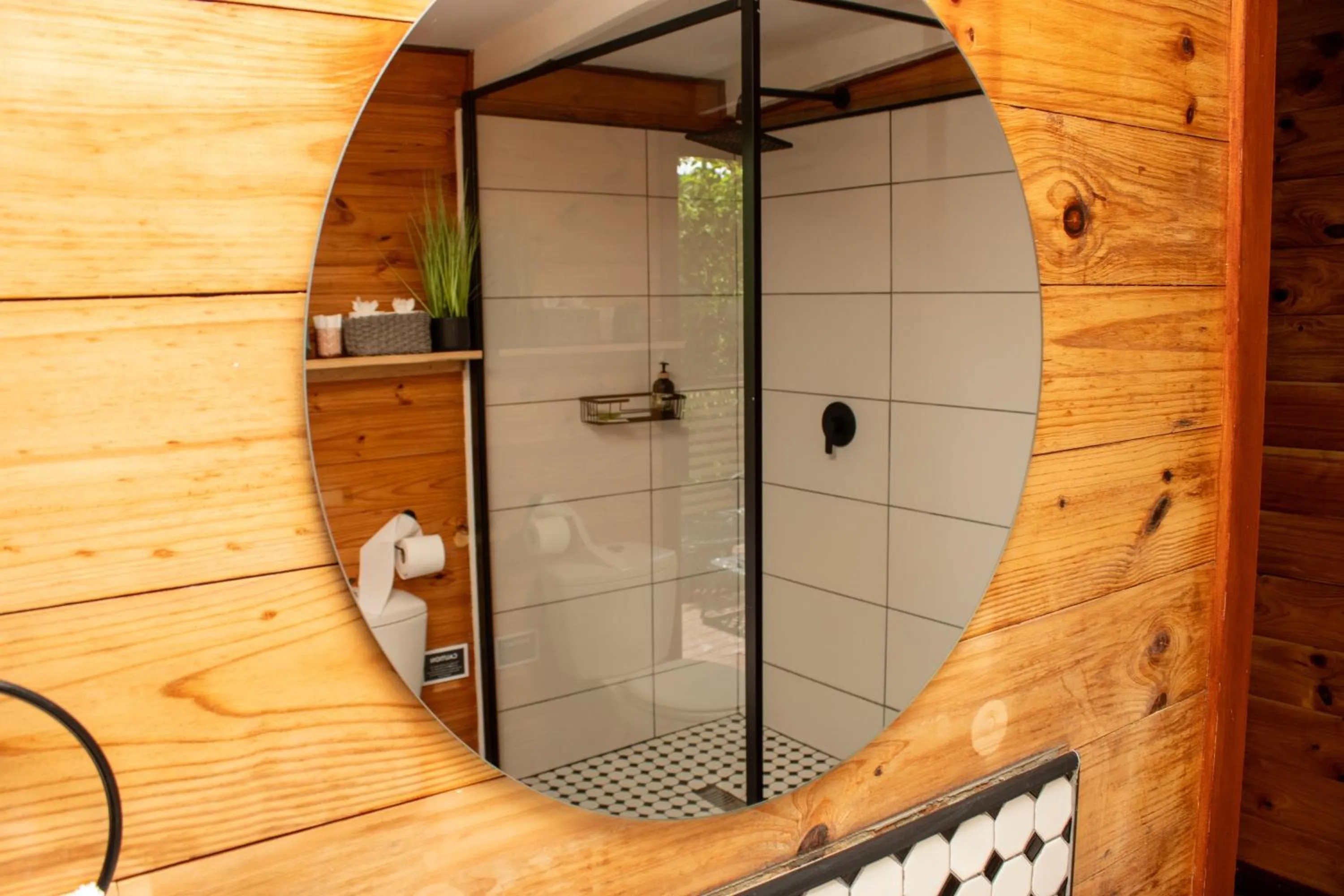 Shower in Misty Mountain Reserve