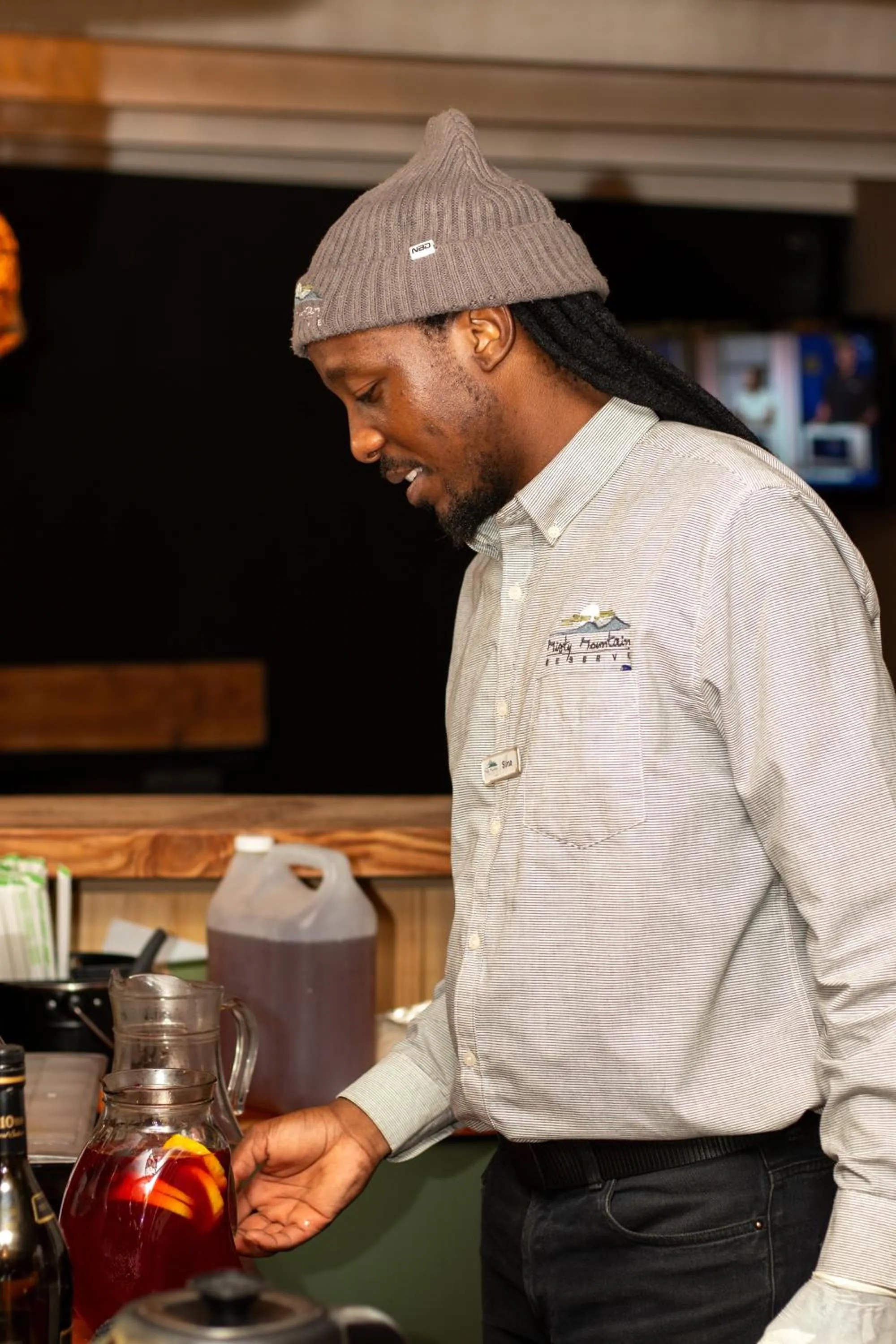 Staff in Misty Mountain Reserve