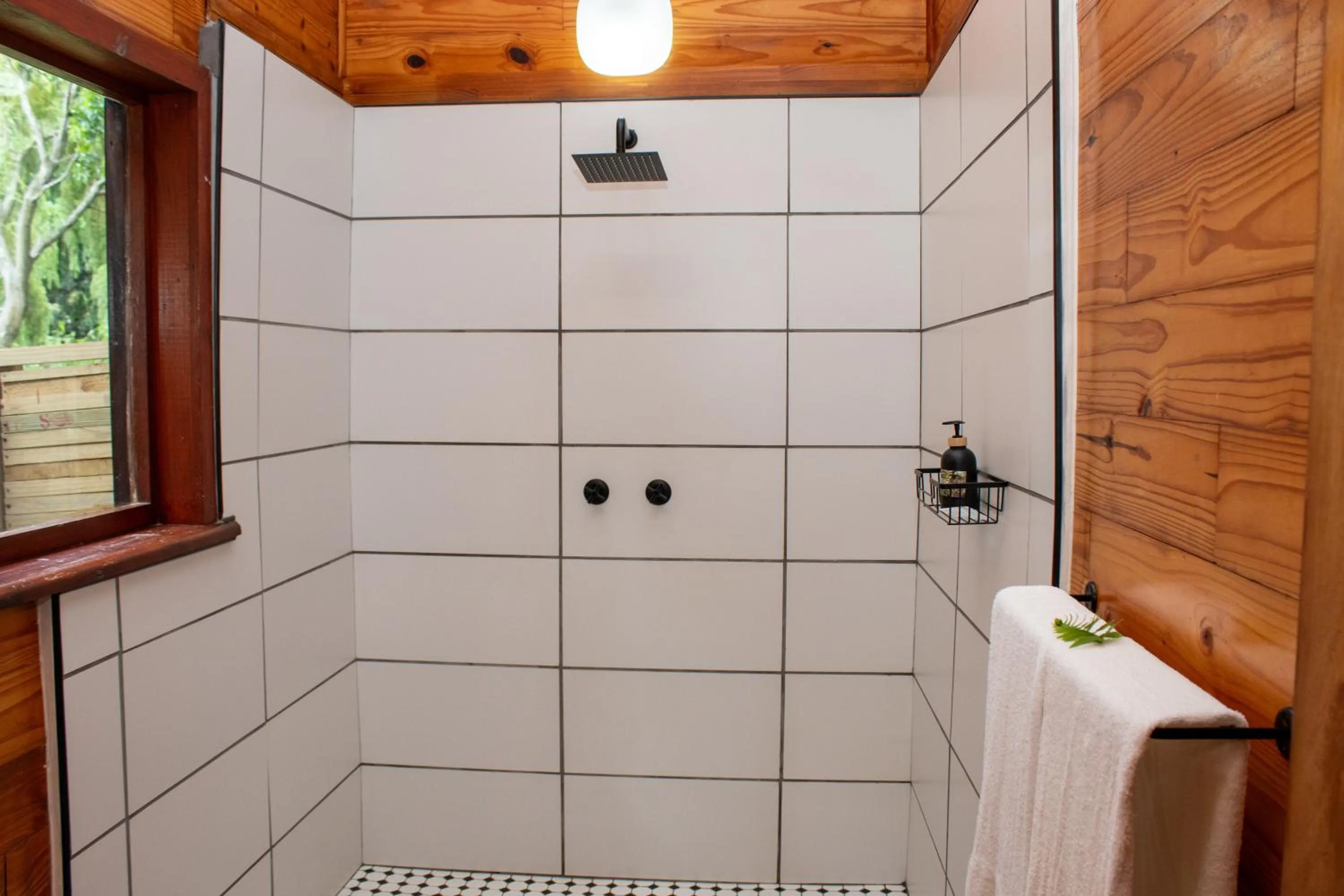 Shower in Misty Mountain Reserve