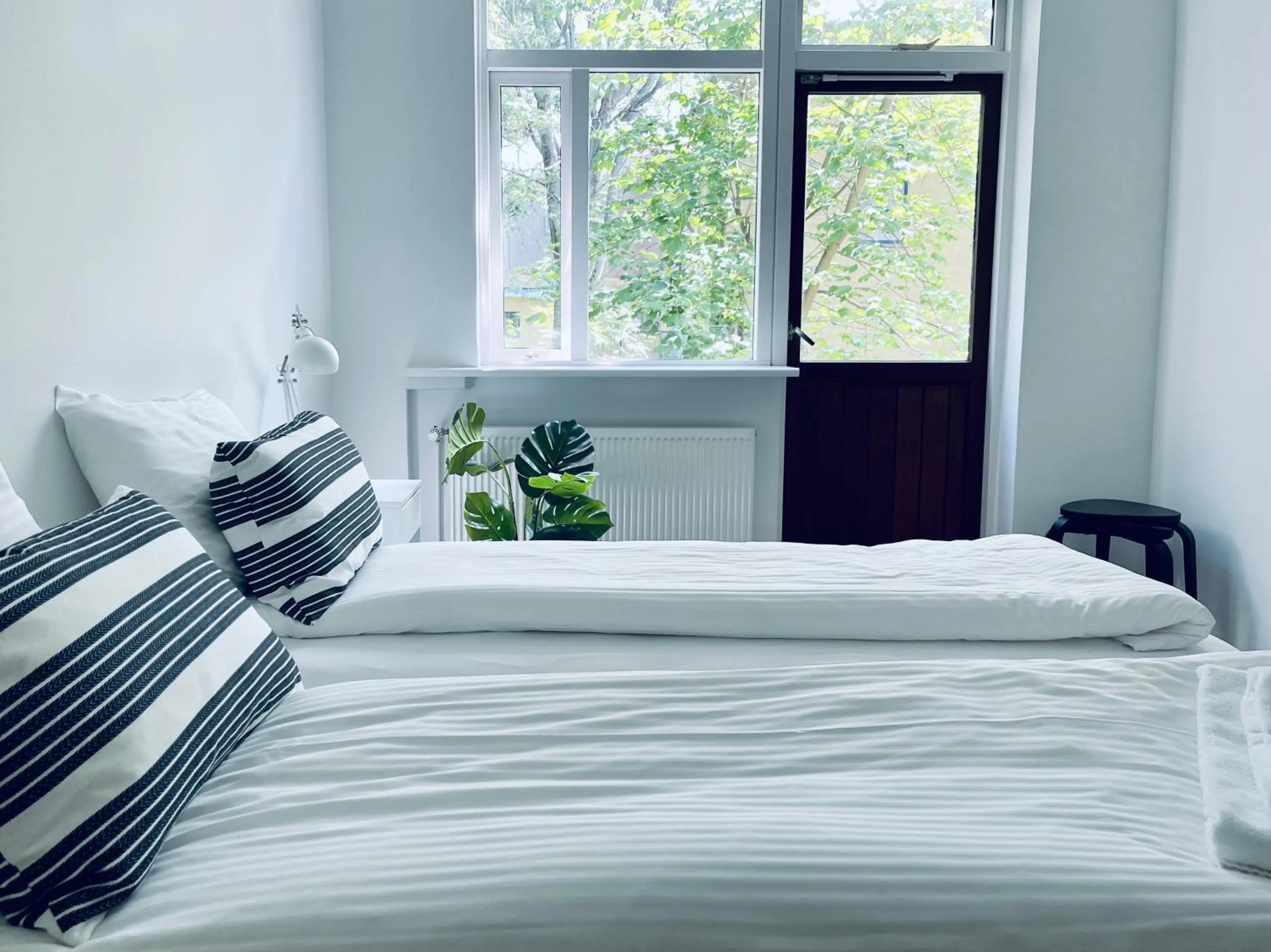 Bed in Day Dream Soleyjargata Rooms & Apartments