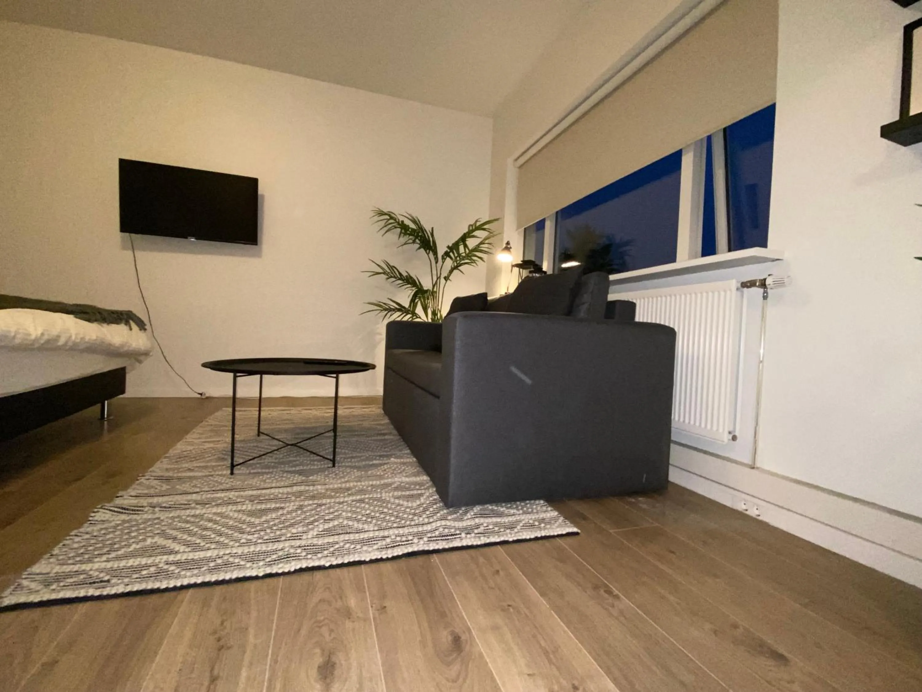 Living room, Bed in Day Dream Soleyjargata Rooms & Apartments