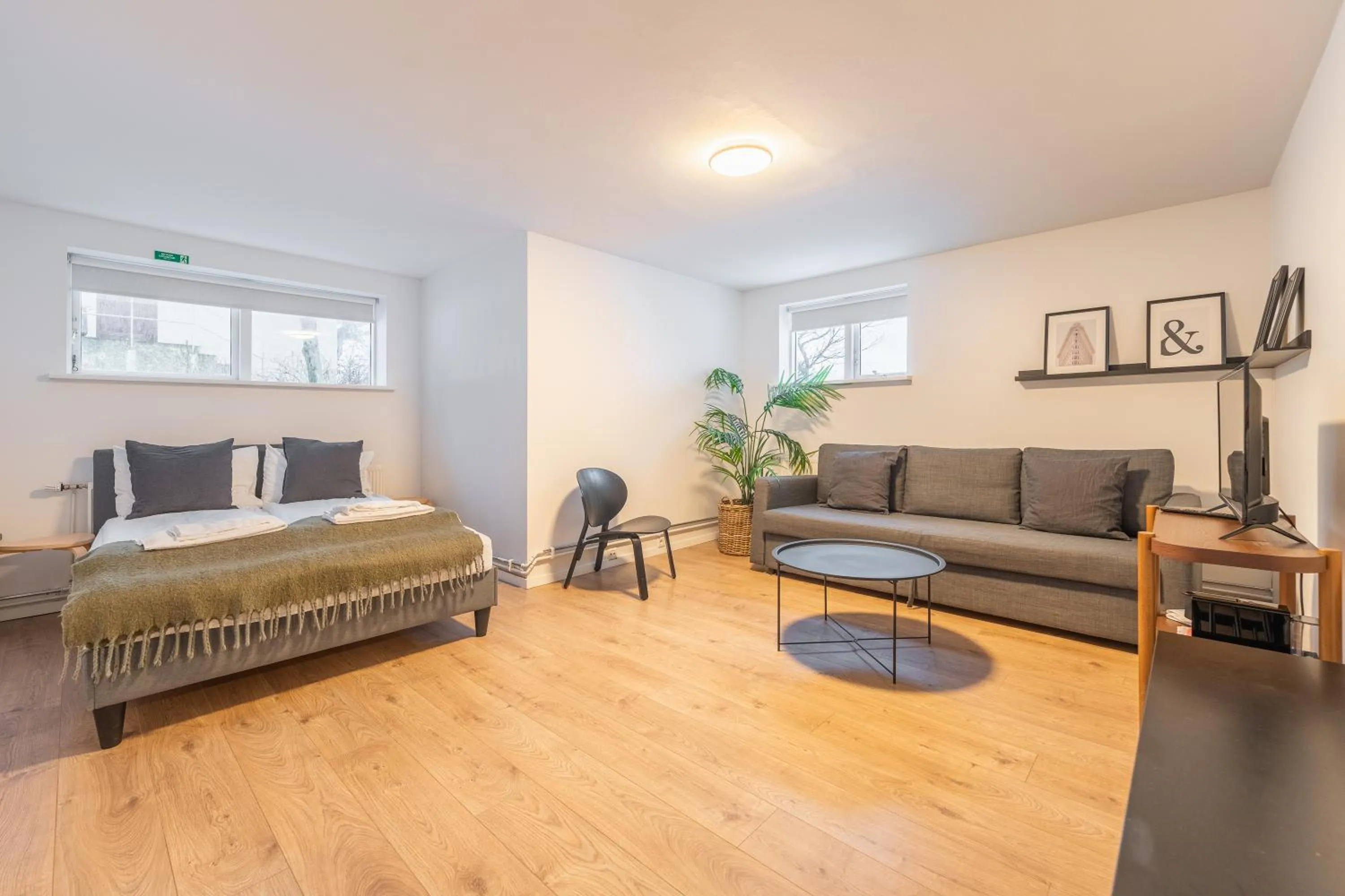 Bed in Day Dream Soleyjargata Rooms & Apartments