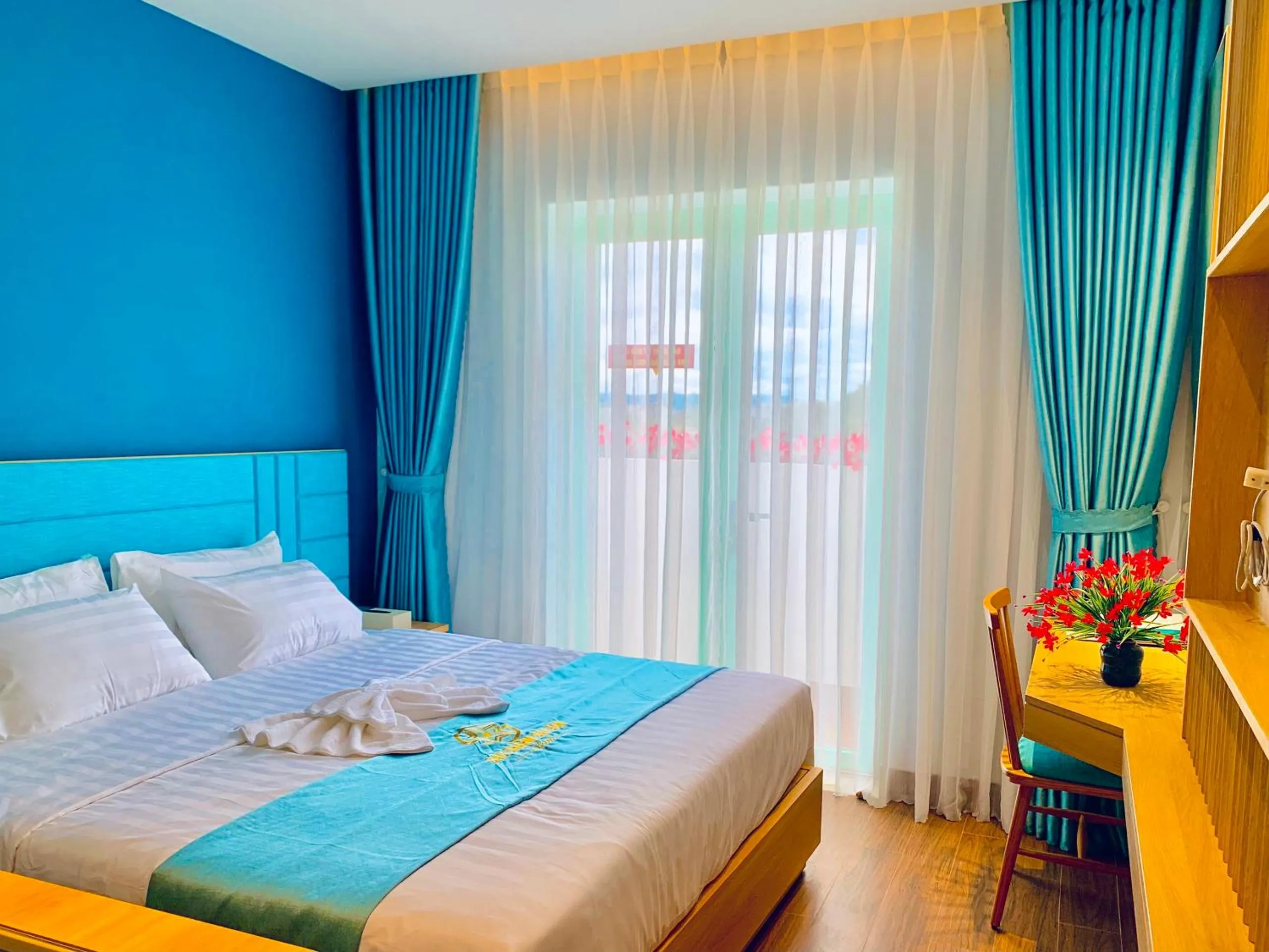 Bedroom, Bed in Sao Charm Sài Gòn Hotel