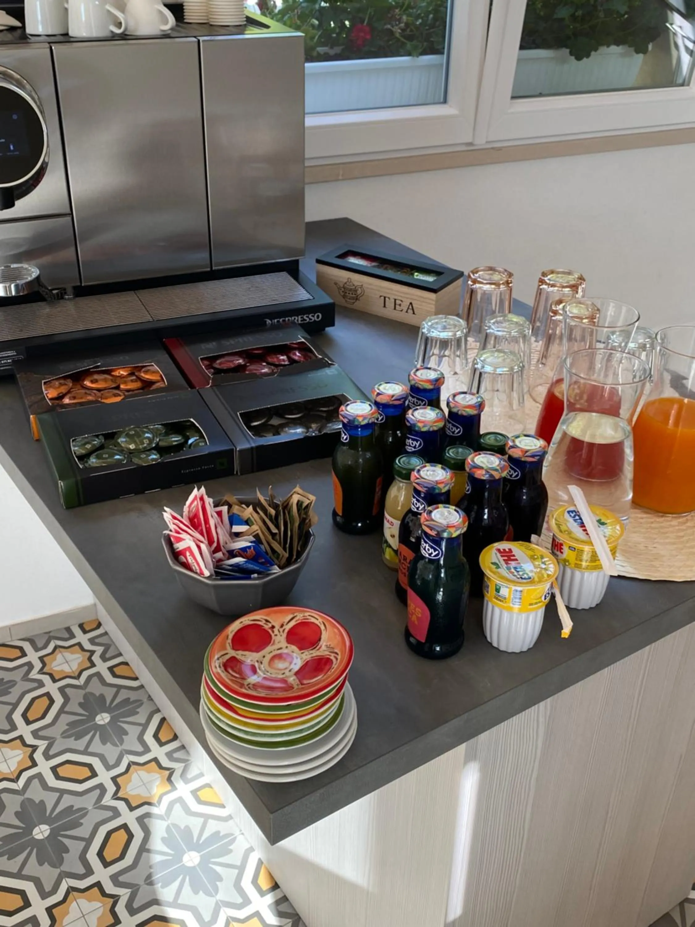 Coffee/tea facilities in B&B Fontanella 32