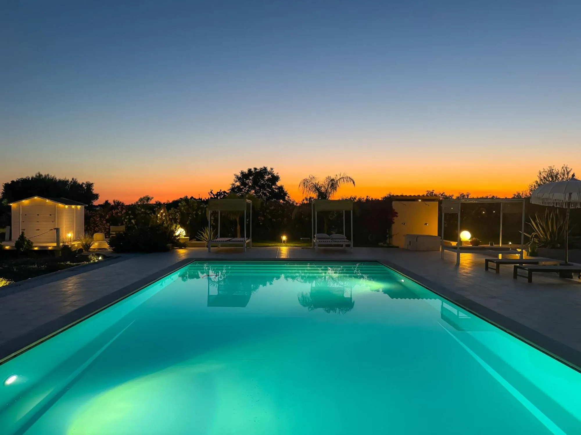 Swimming pool in Dimora Calauriia - Adults Only