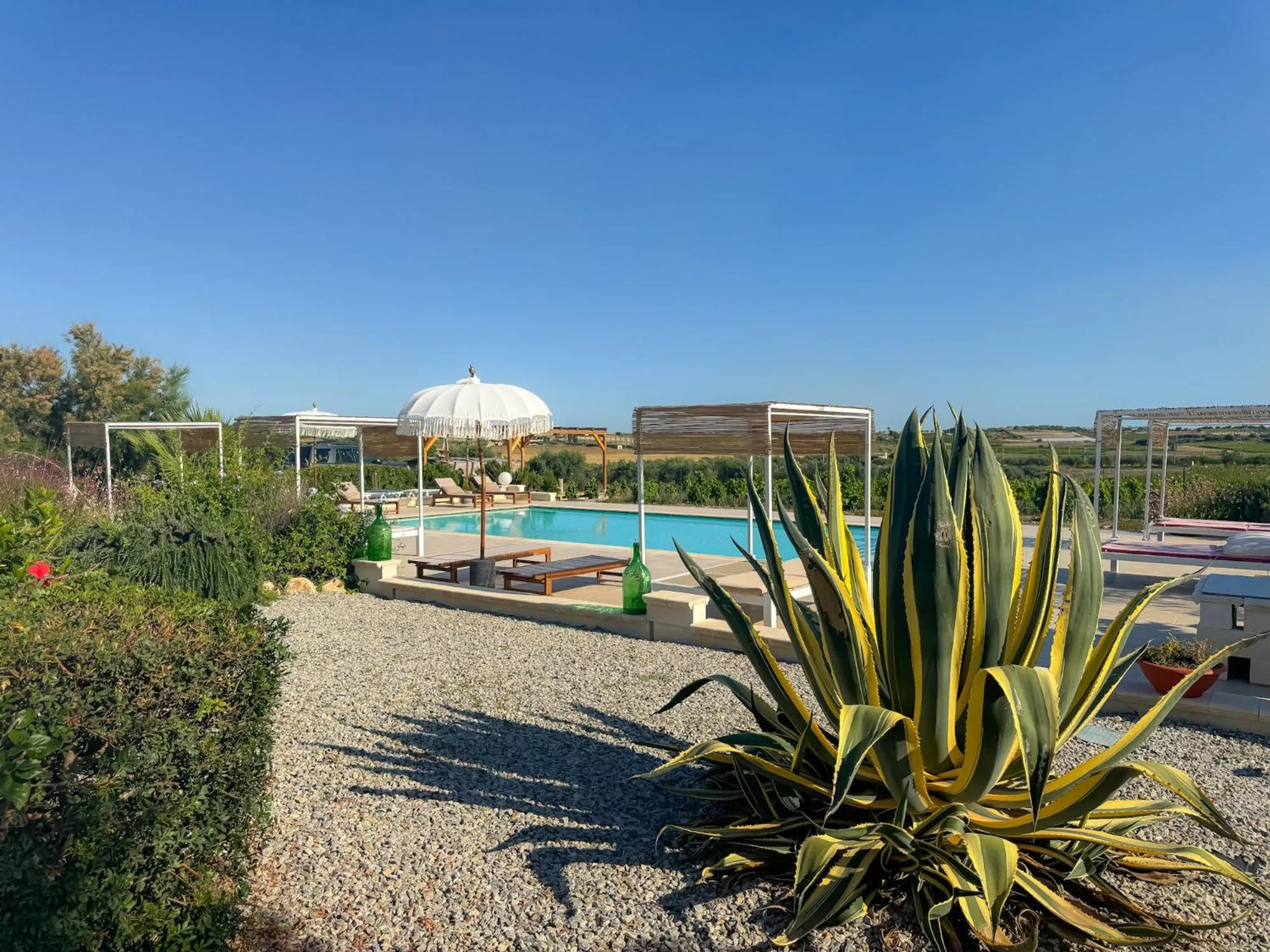 Pool view in Dimora Calauriia - Adults Only