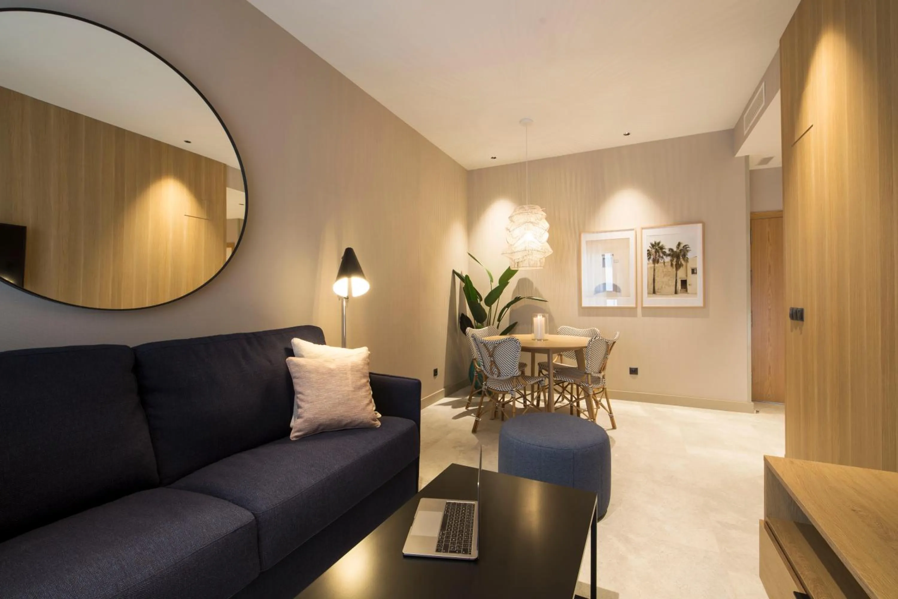 Living room in Goodnight Cádiz Apartments