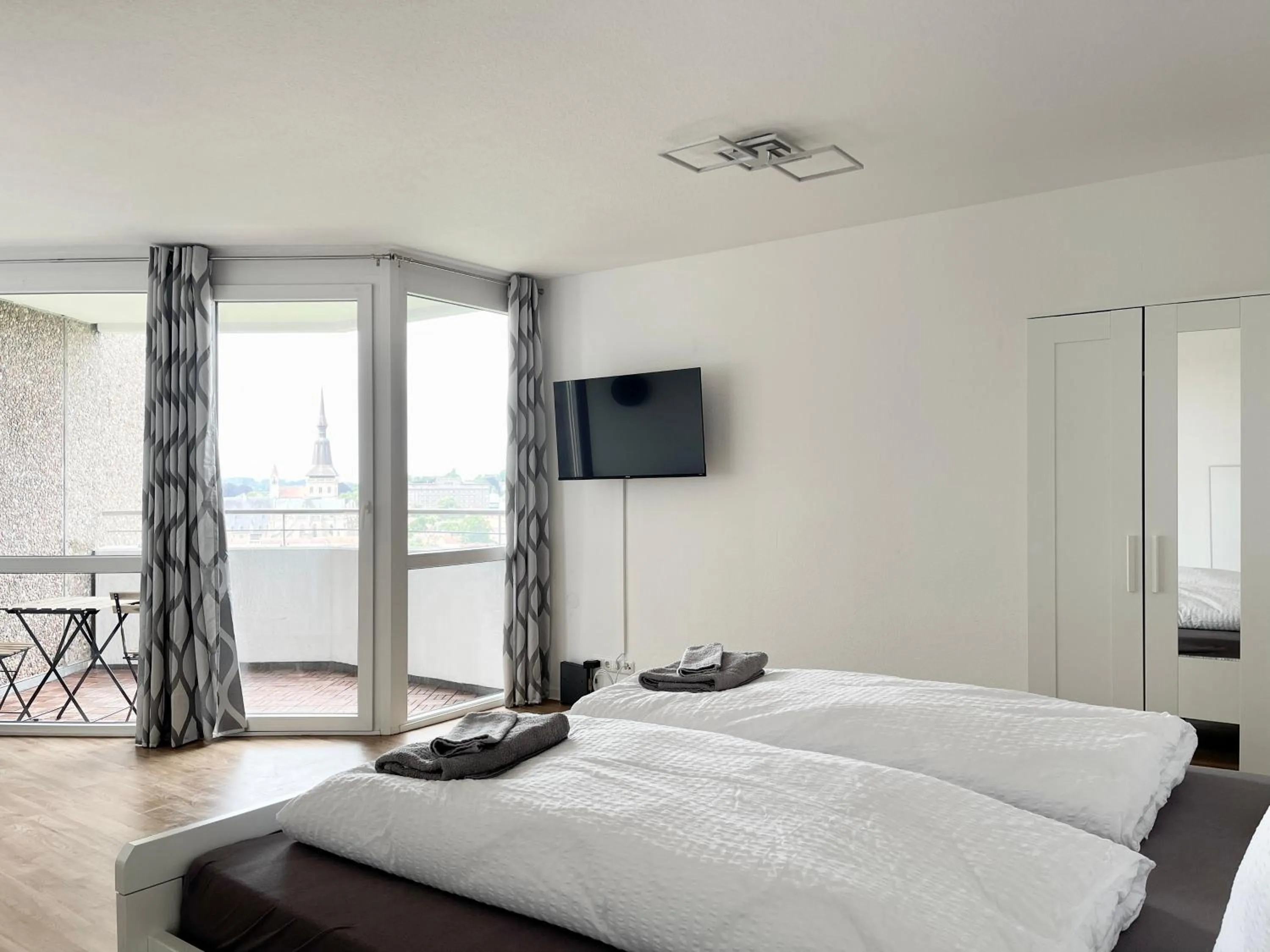 Bed in Zentral gelegene Studios