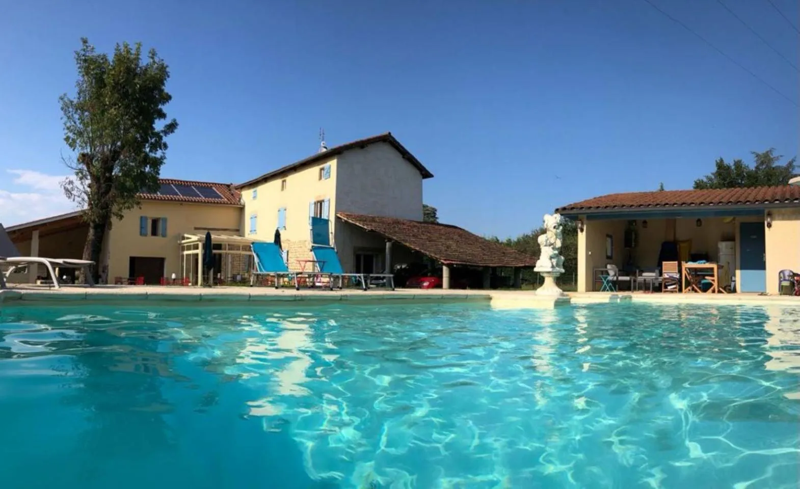 Swimming pool in Chambres et Table d'hôtes "La Pastorale Gourmande" FR - NE - EN - DE - IT