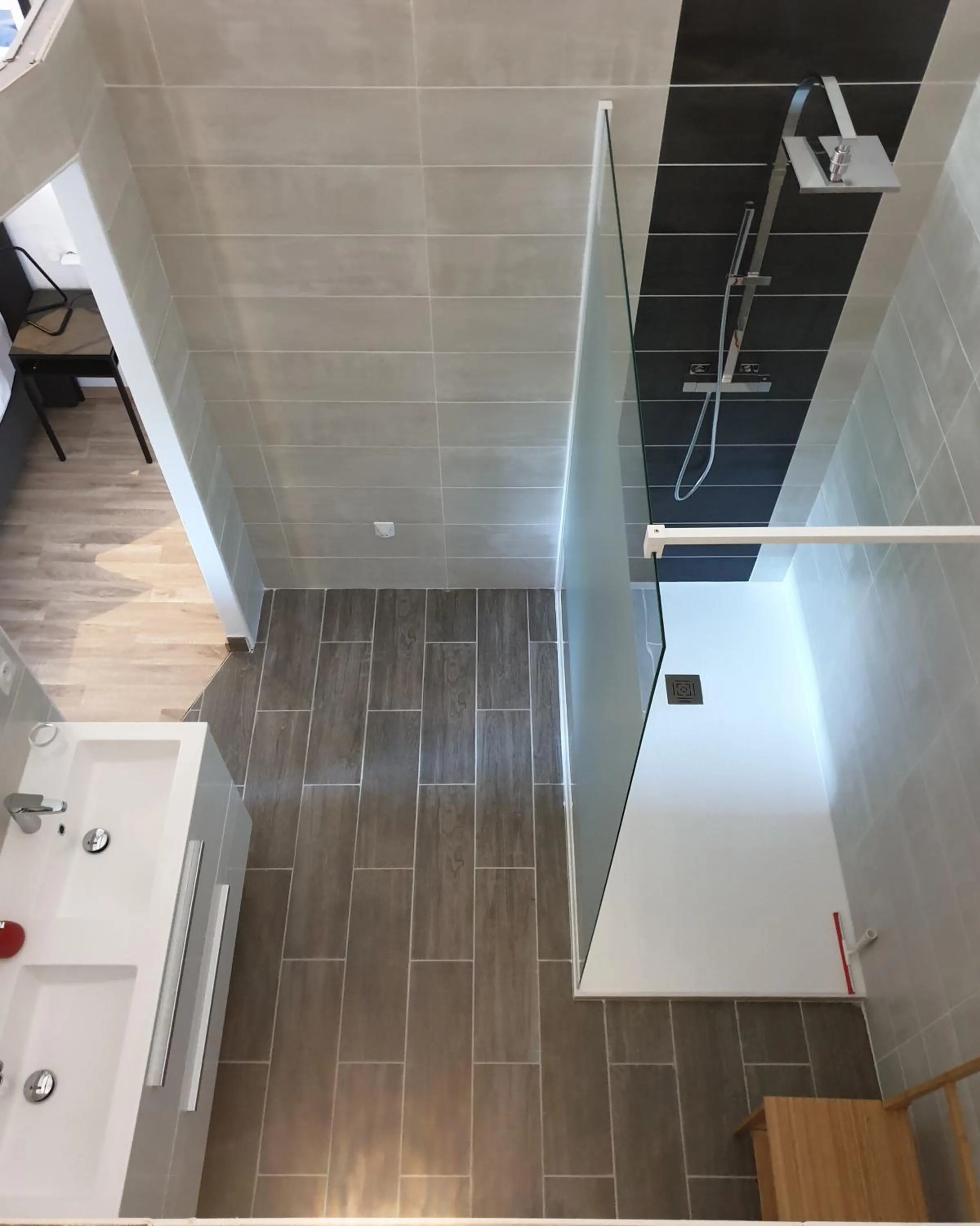 Shower in Chambres et Table d'hôtes "La Pastorale Gourmande" FR - NE - EN - DE - IT