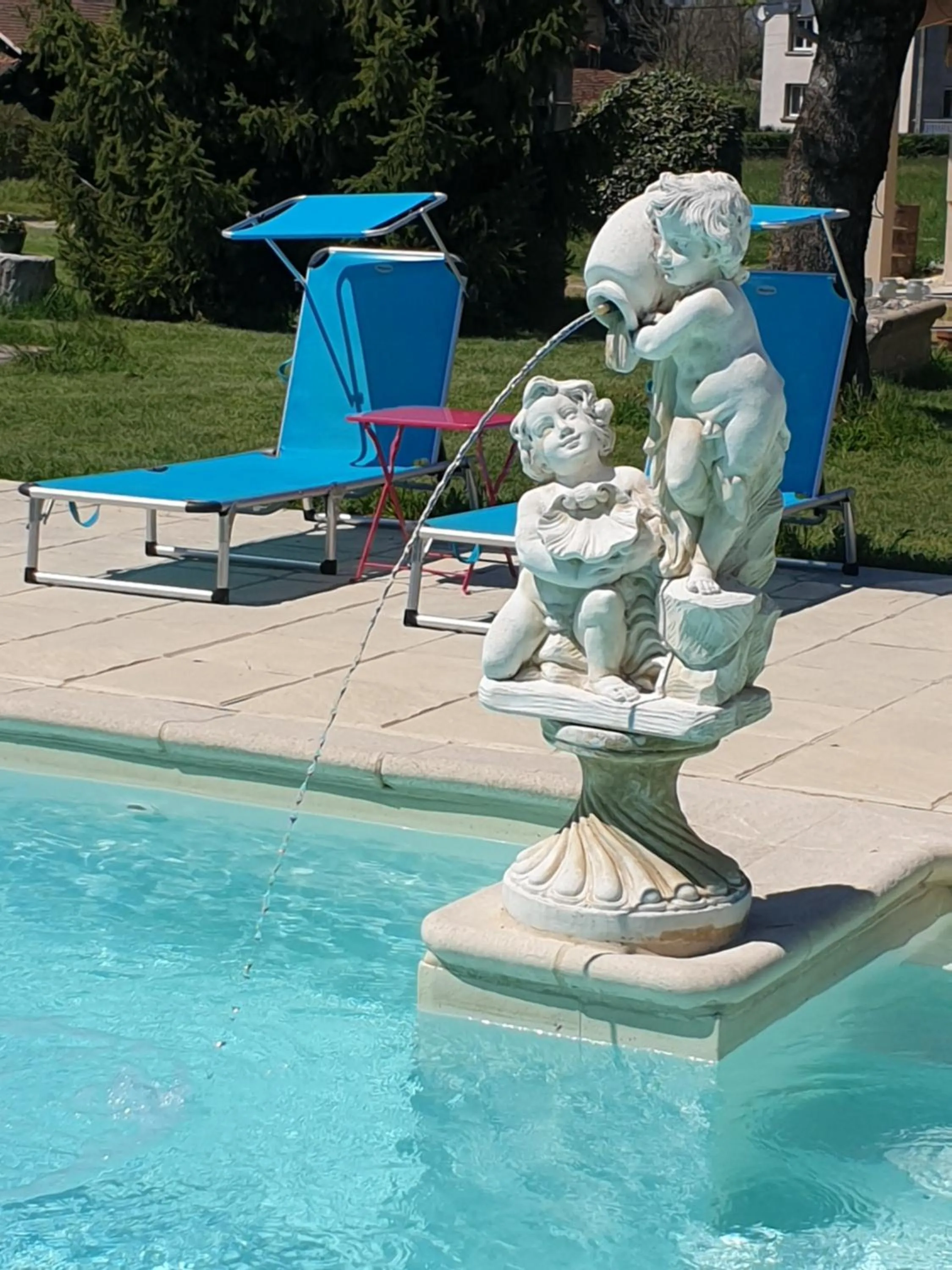 Swimming pool in Chambres et Table d'hôtes "La Pastorale Gourmande" FR - NE - EN - DE - IT