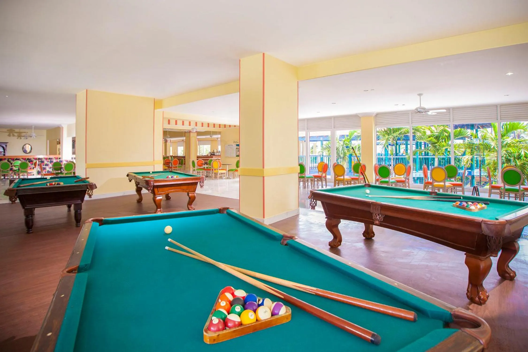 Billiard in Breezes Resort & Spa All Inclusive, Bahamas