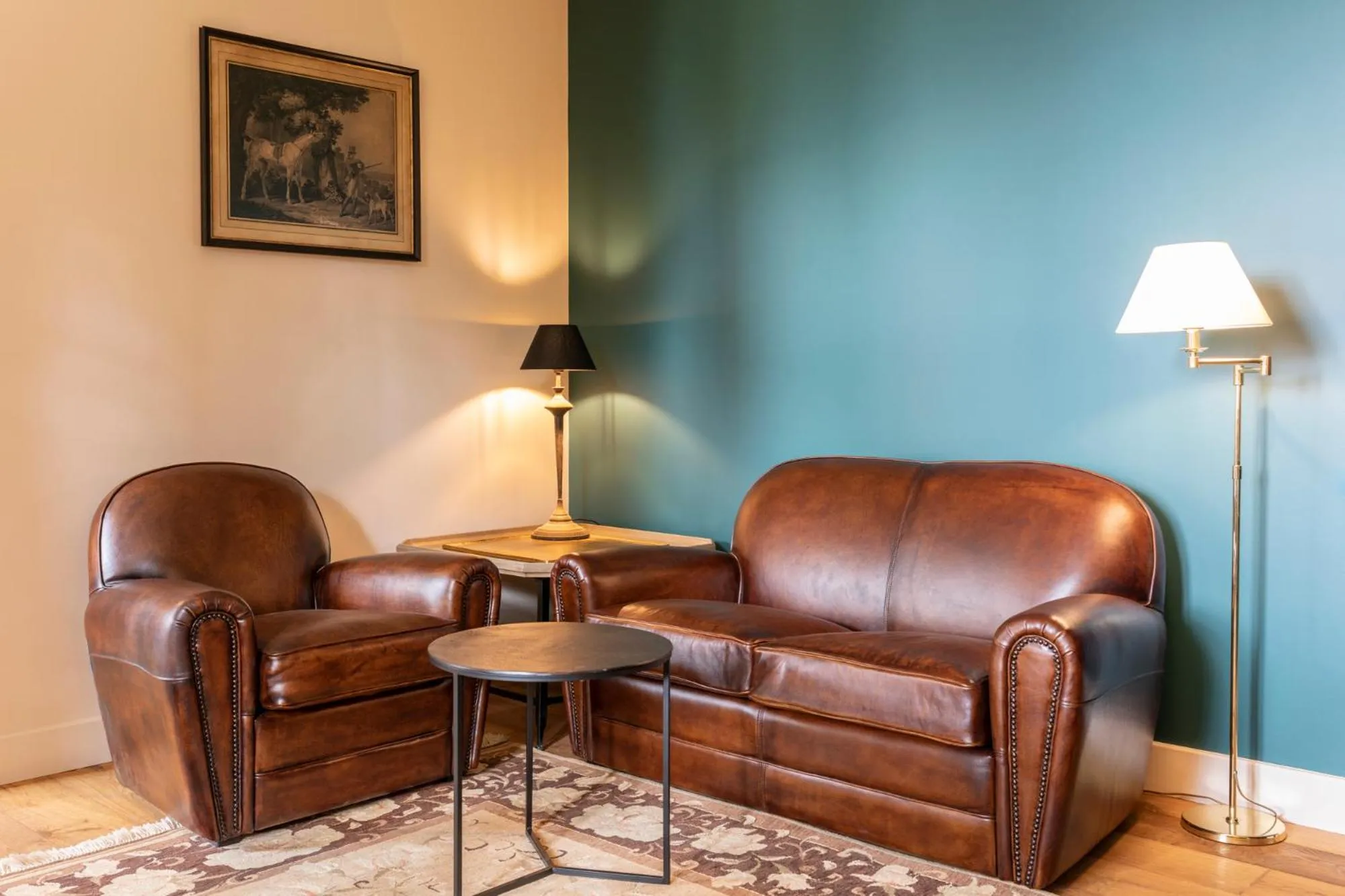 Living room in Hôtel Villa Alexandre