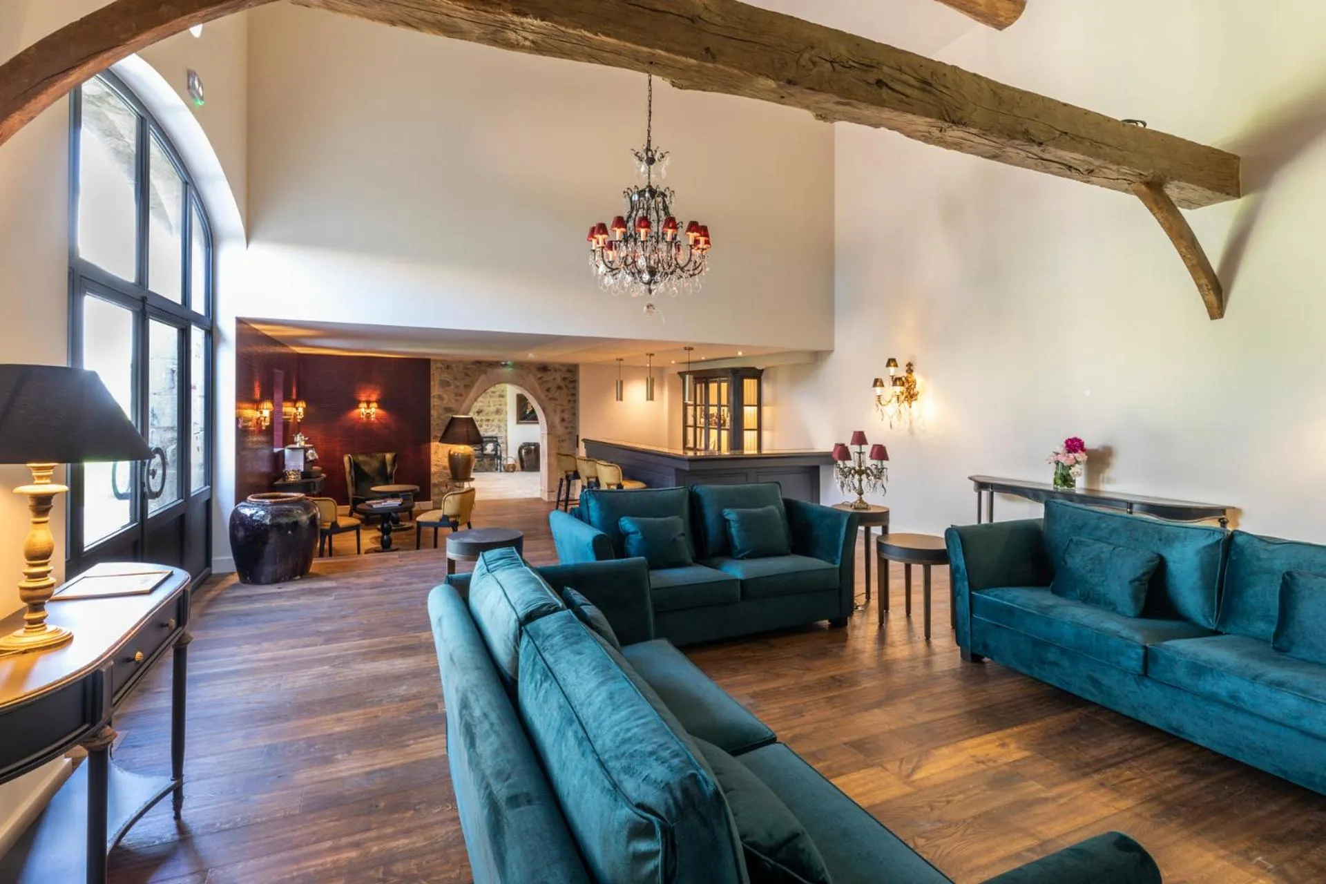 Living room in Hôtel Villa Alexandre