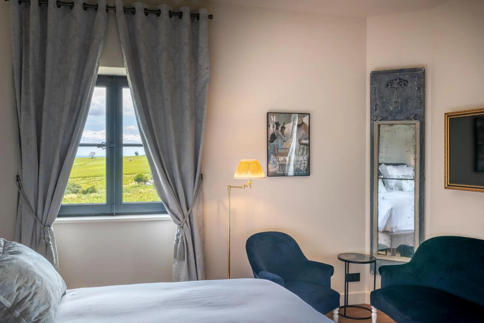 Bed in Hôtel Villa Alexandre