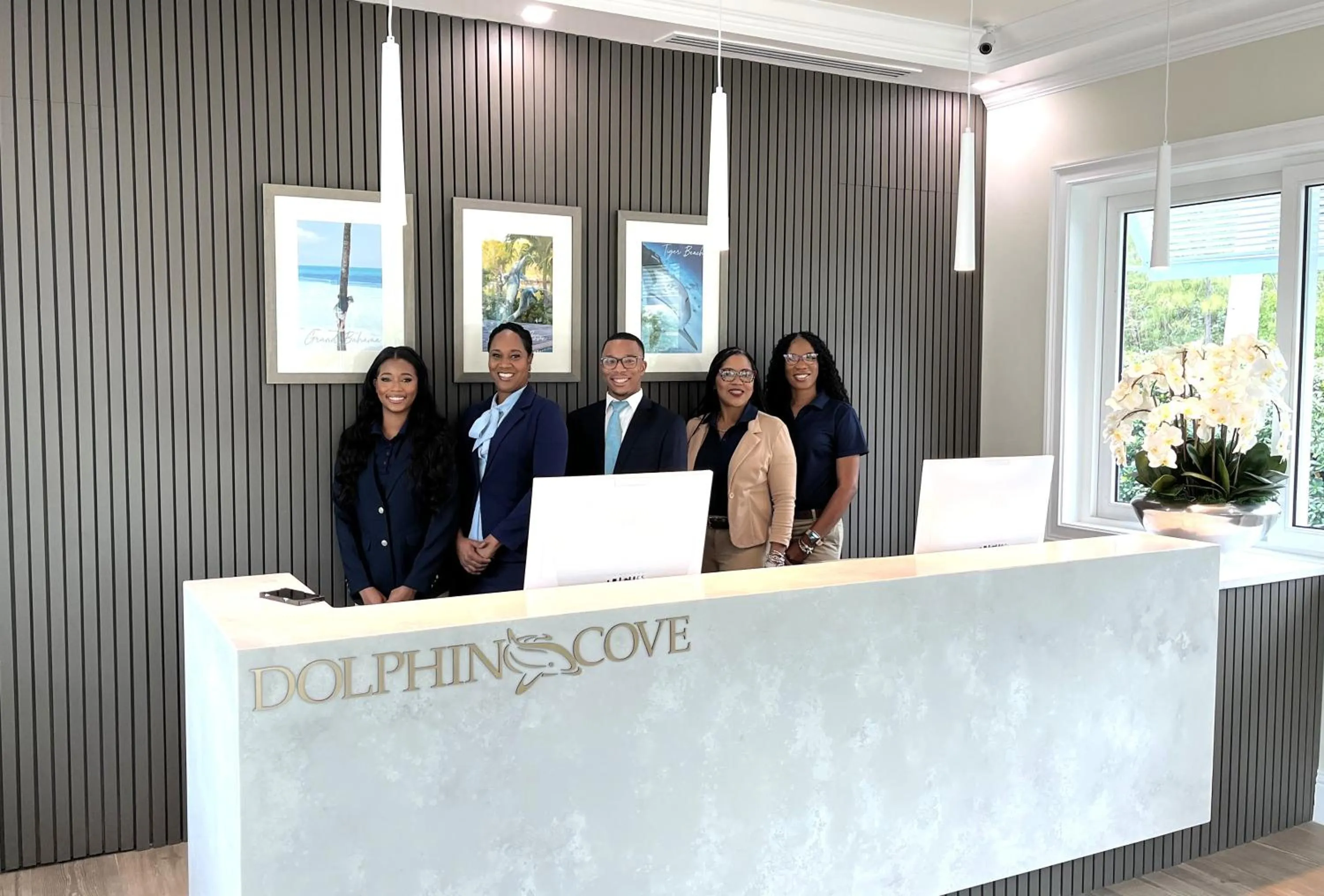 Lobby or reception in Dolphin Cove