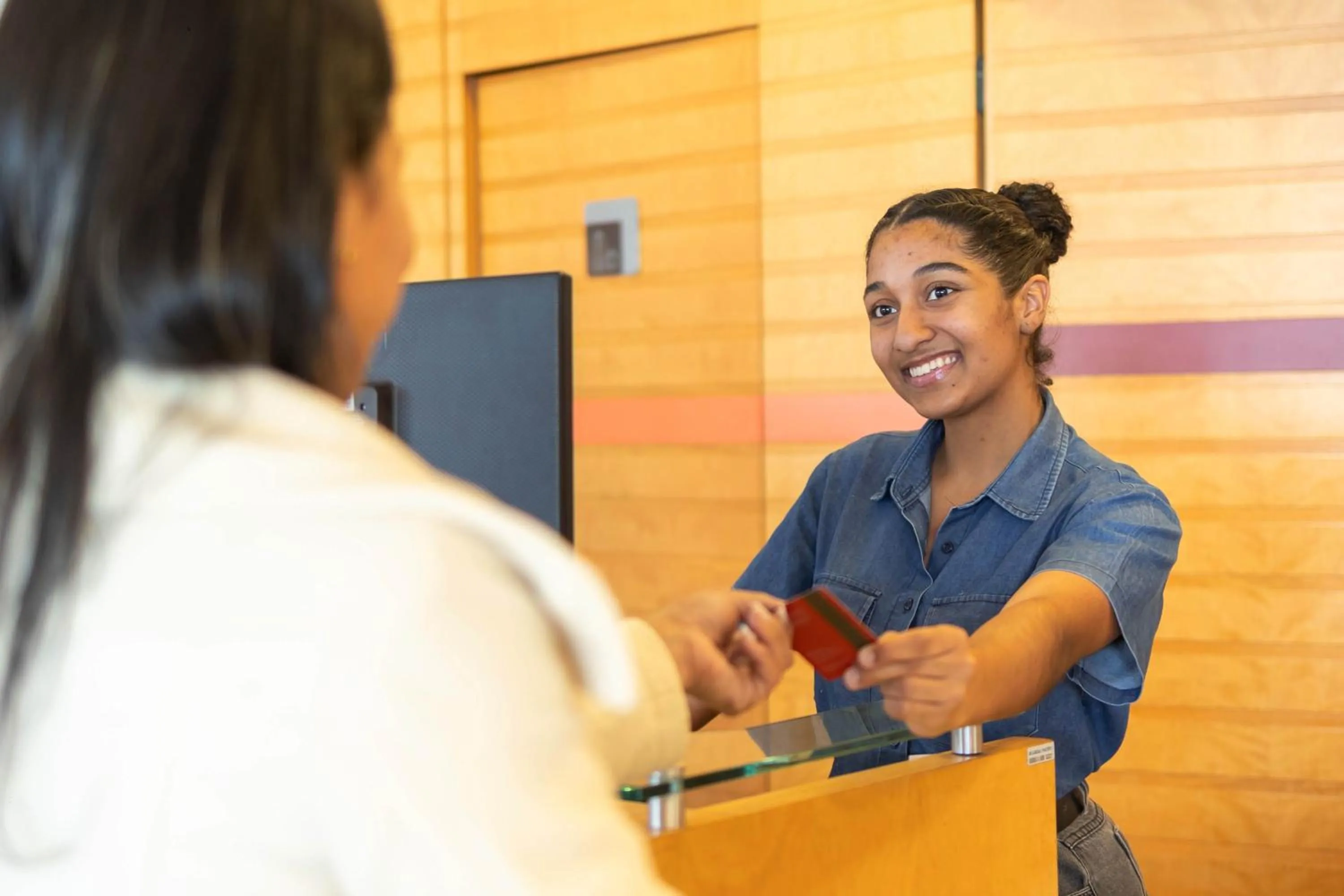 Lobby or reception in ibis Contagem Ceasa