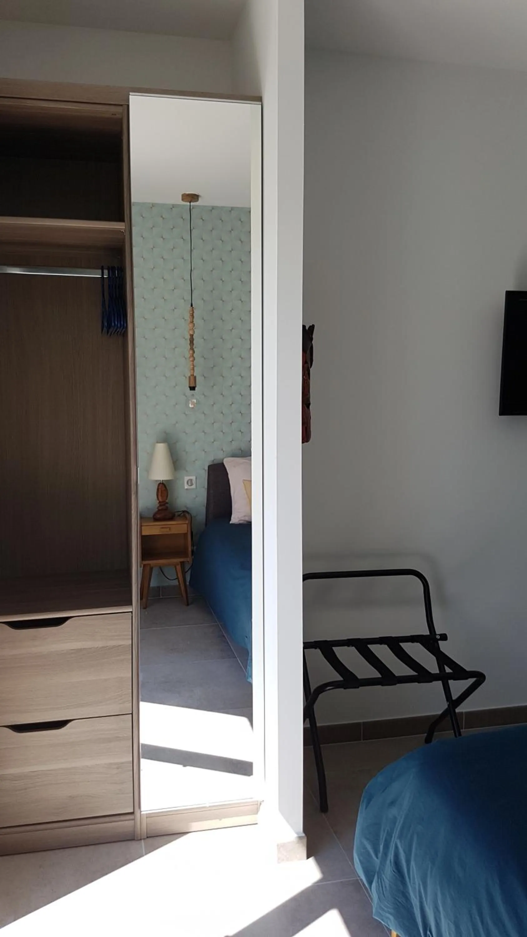 Bedroom, Bed in L’Abrico’thym