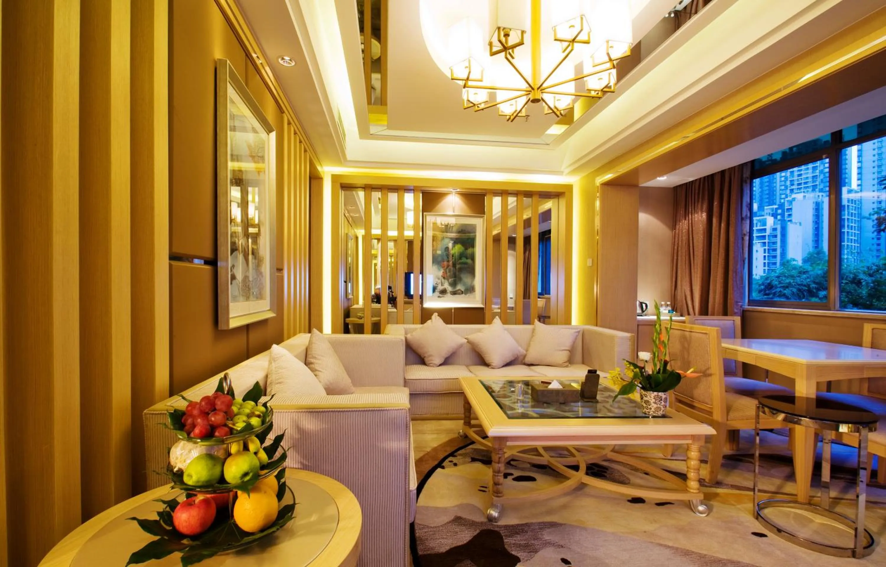 Living room in Chengdu Wangjiang Hotel