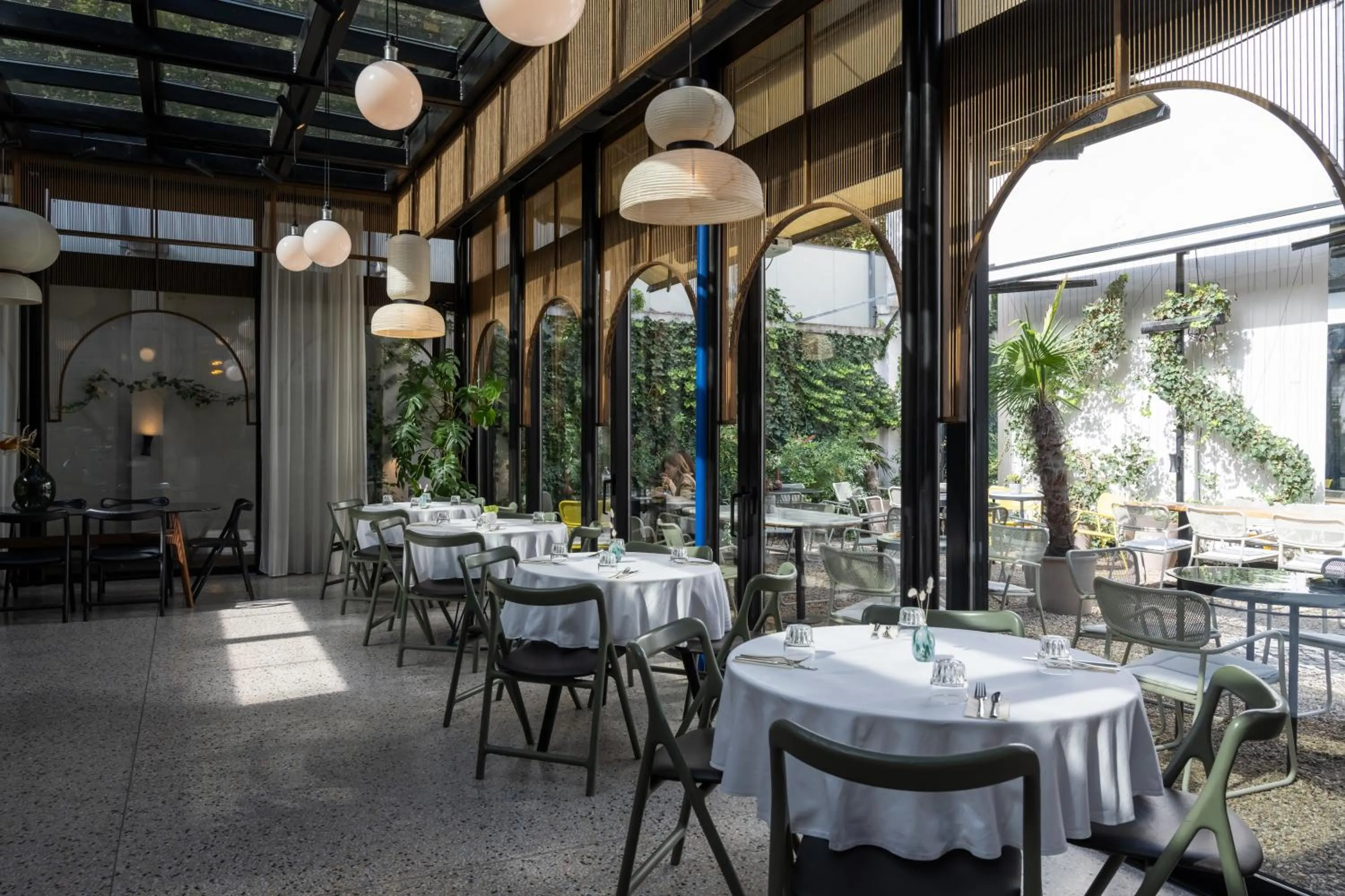 Patio in Pavilion Boutique Hotel