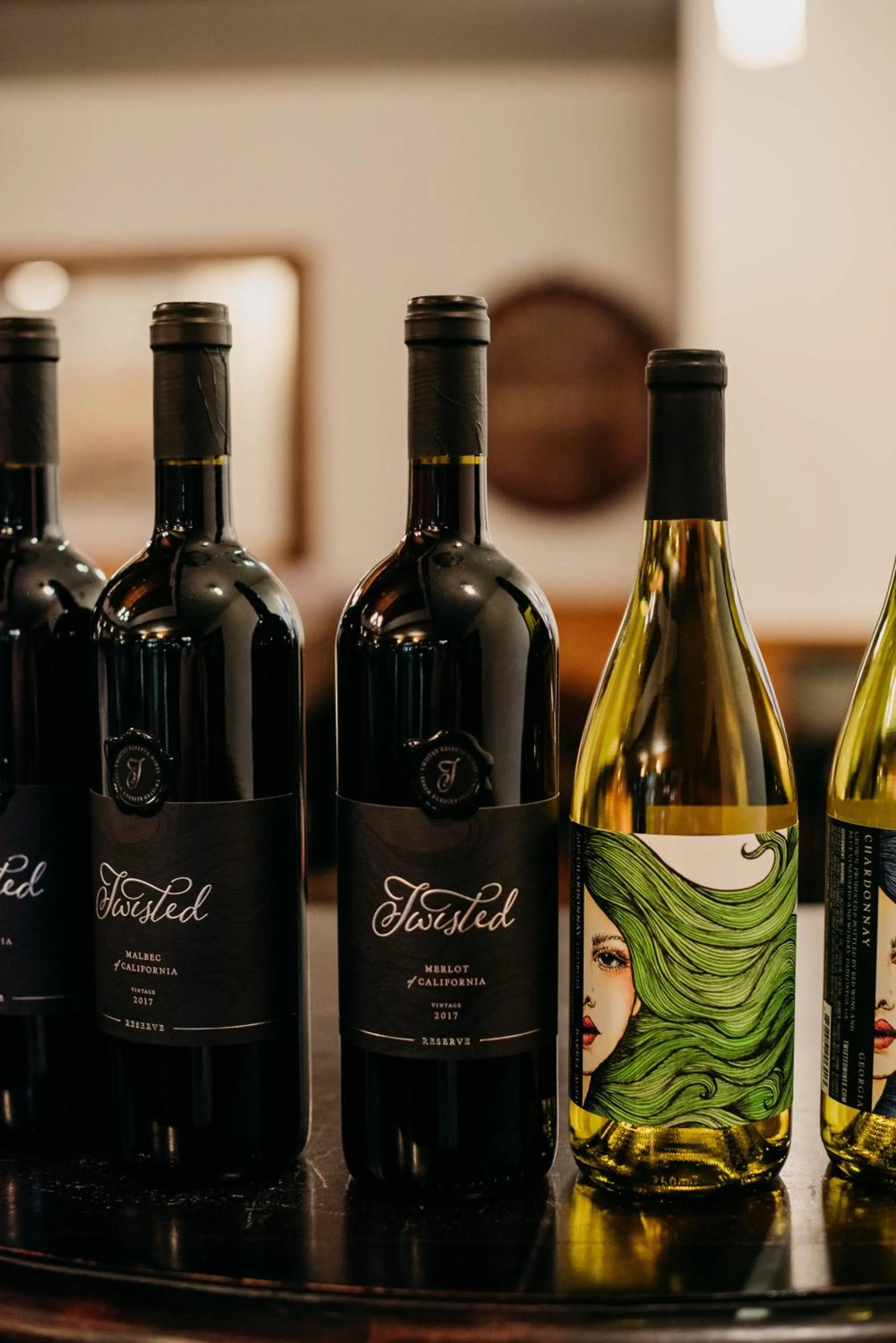 Alcoholic drinks in Sylvan Valley Lodge and Cellars