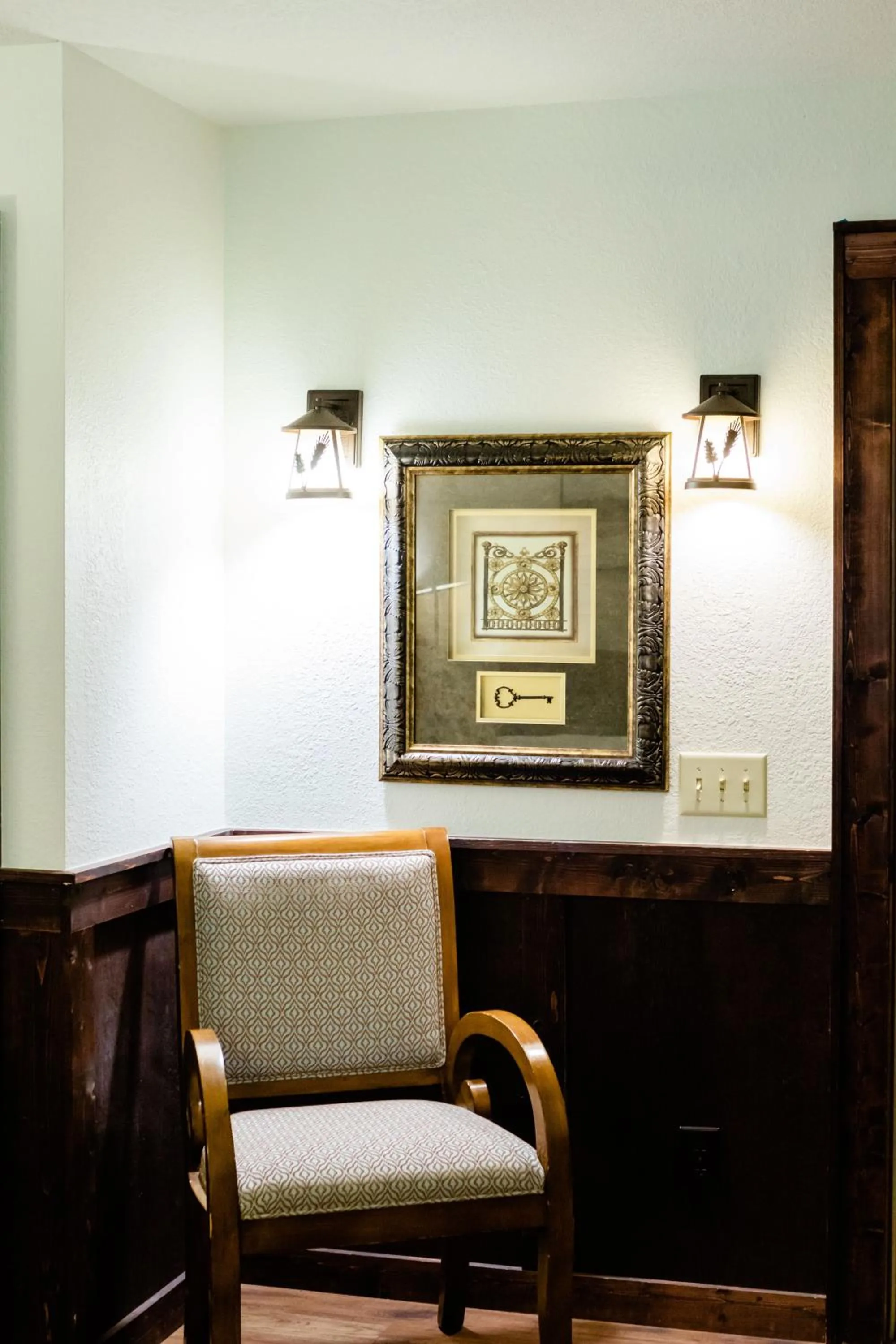 Seating area in Sylvan Valley Lodge and Cellars