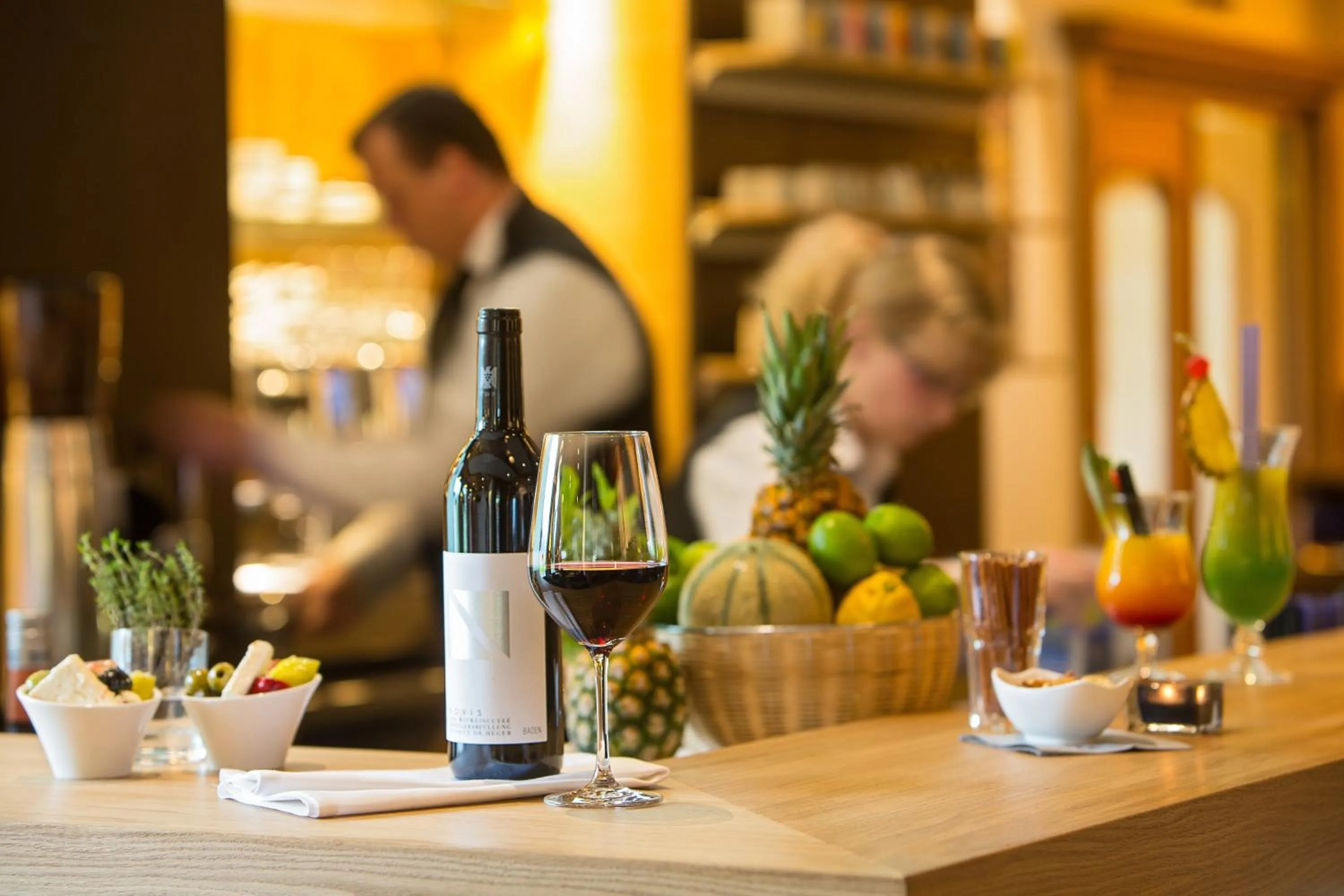 Lounge or bar in BRUGGER'S Hotelpark am See