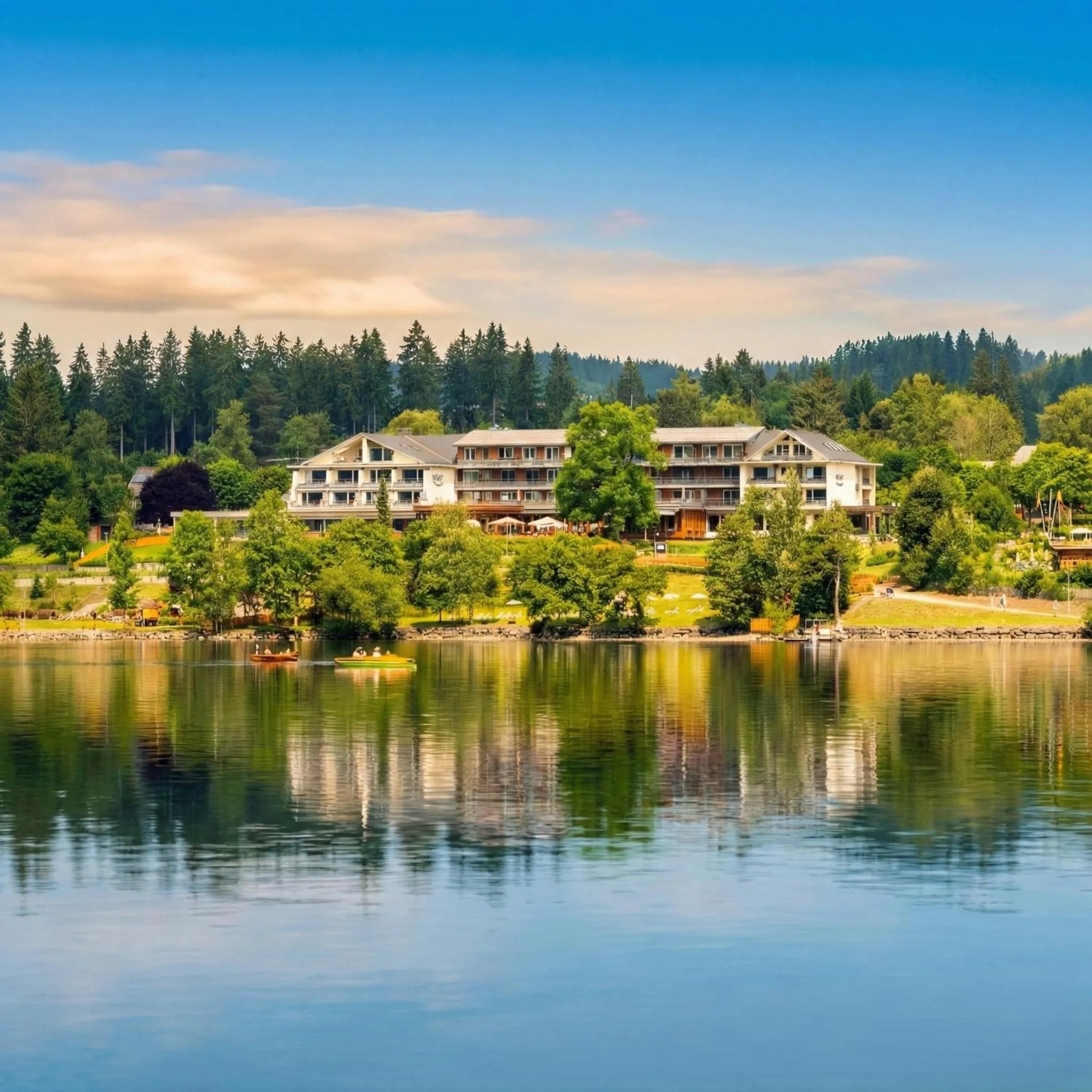 Property building in BRUGGER'S Hotelpark am See