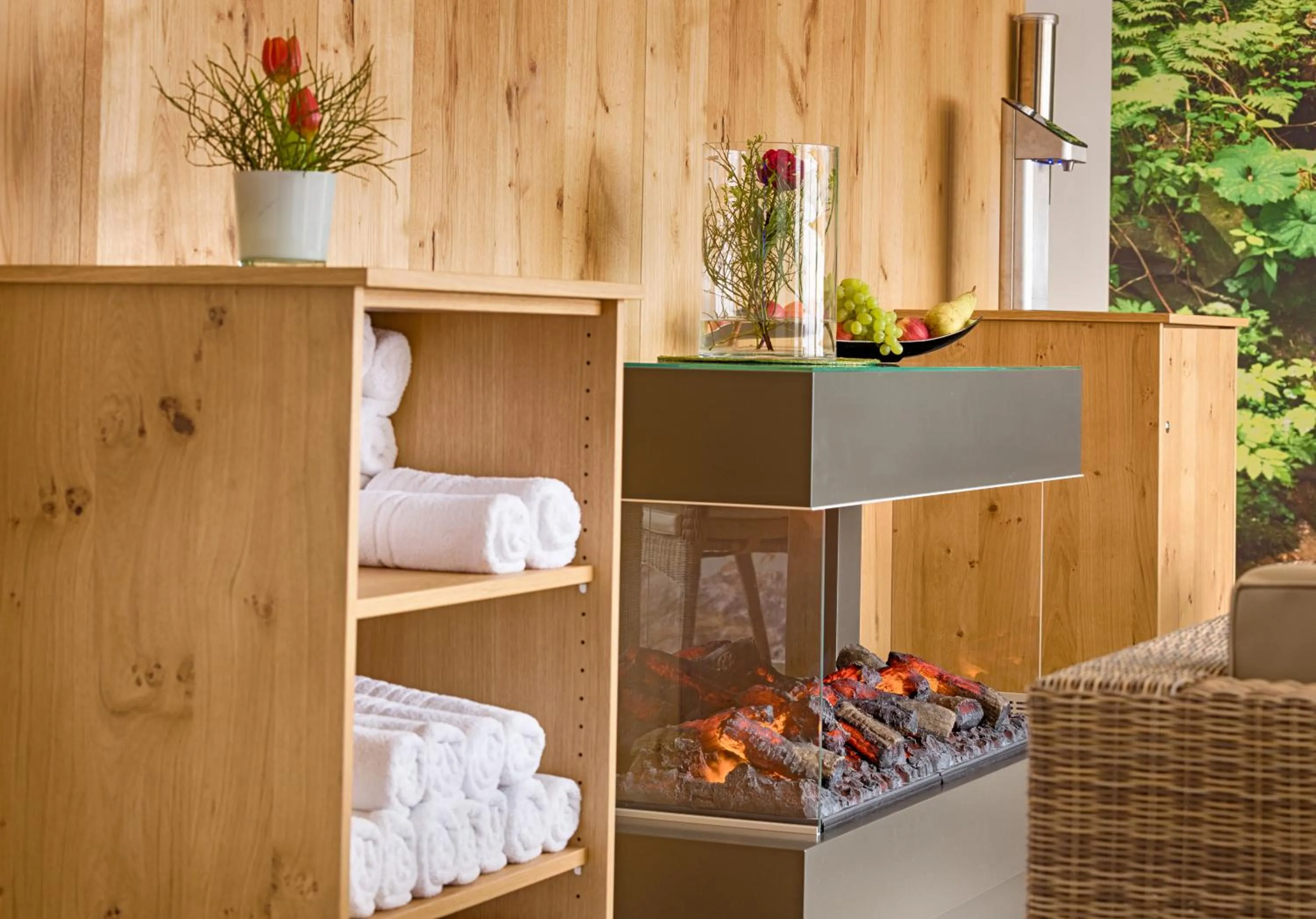 Spa and wellness centre/facilities in BRUGGER'S Hotelpark am See