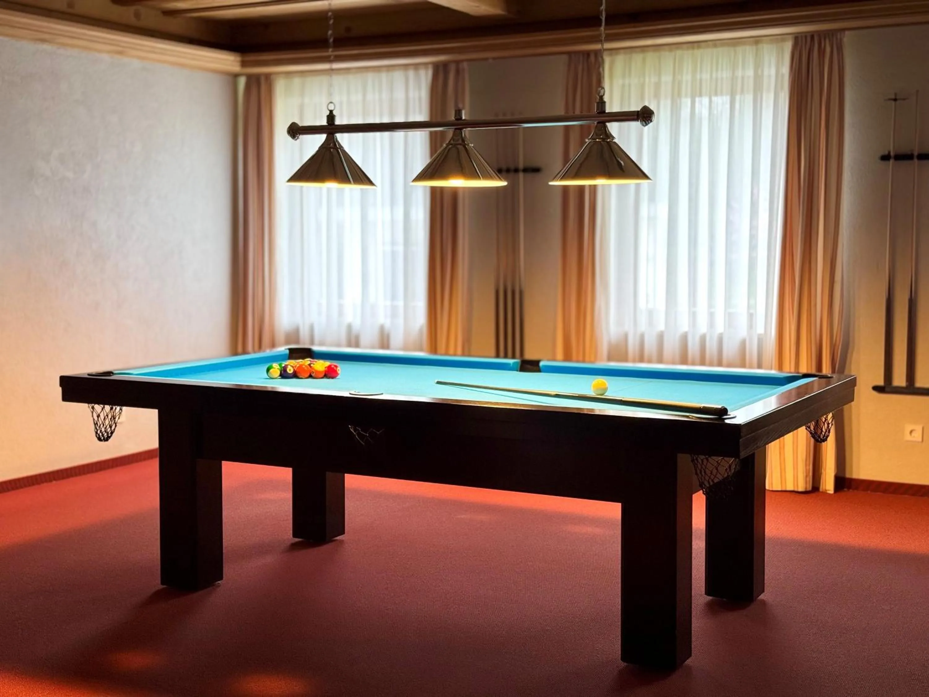 Billiard in BRUGGER'S Hotelpark am See