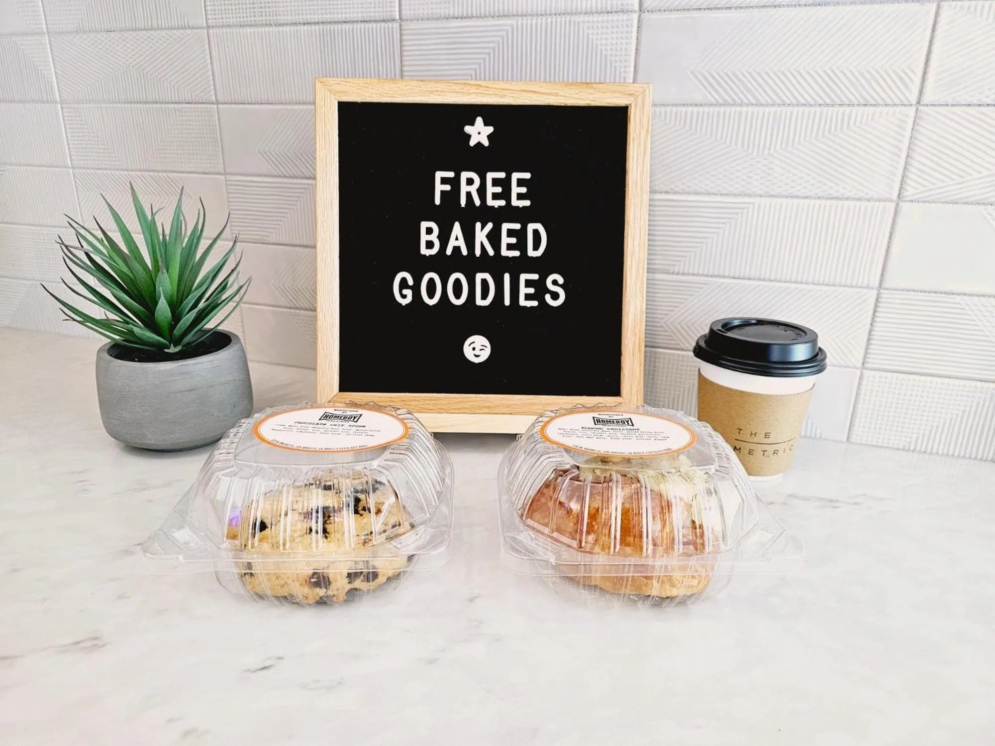 Food close-up in The Metric - Los Angeles Downtown